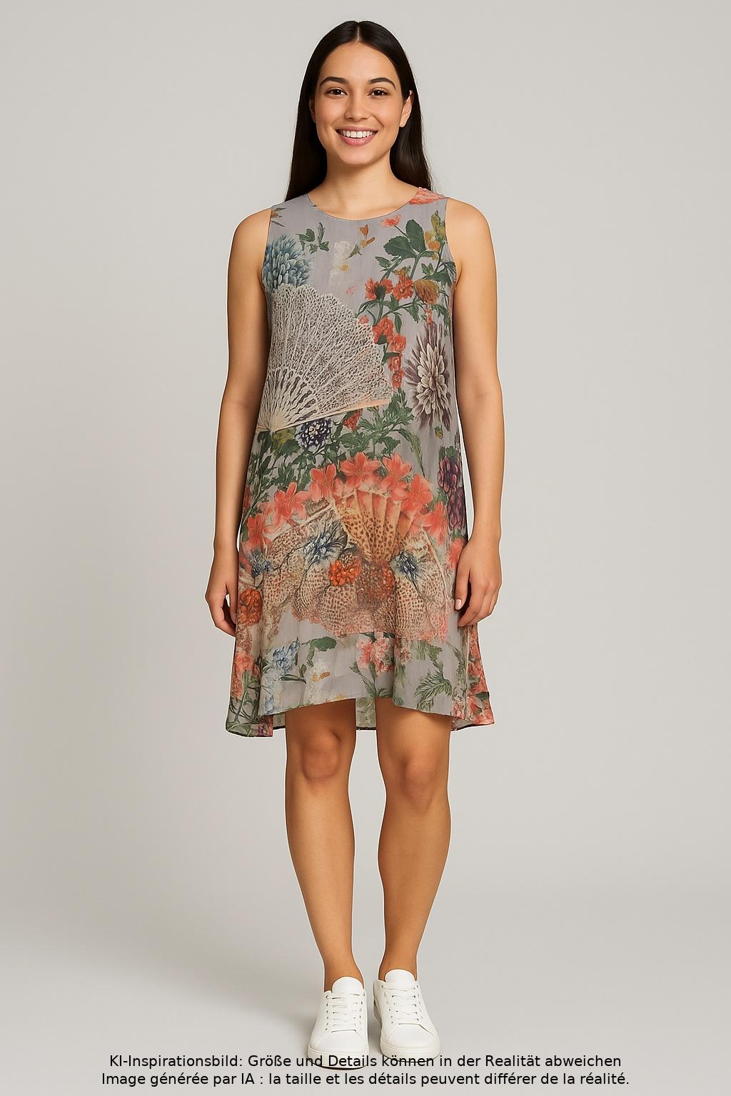 

Desigual Damen Kleid, grau, Gr. 38