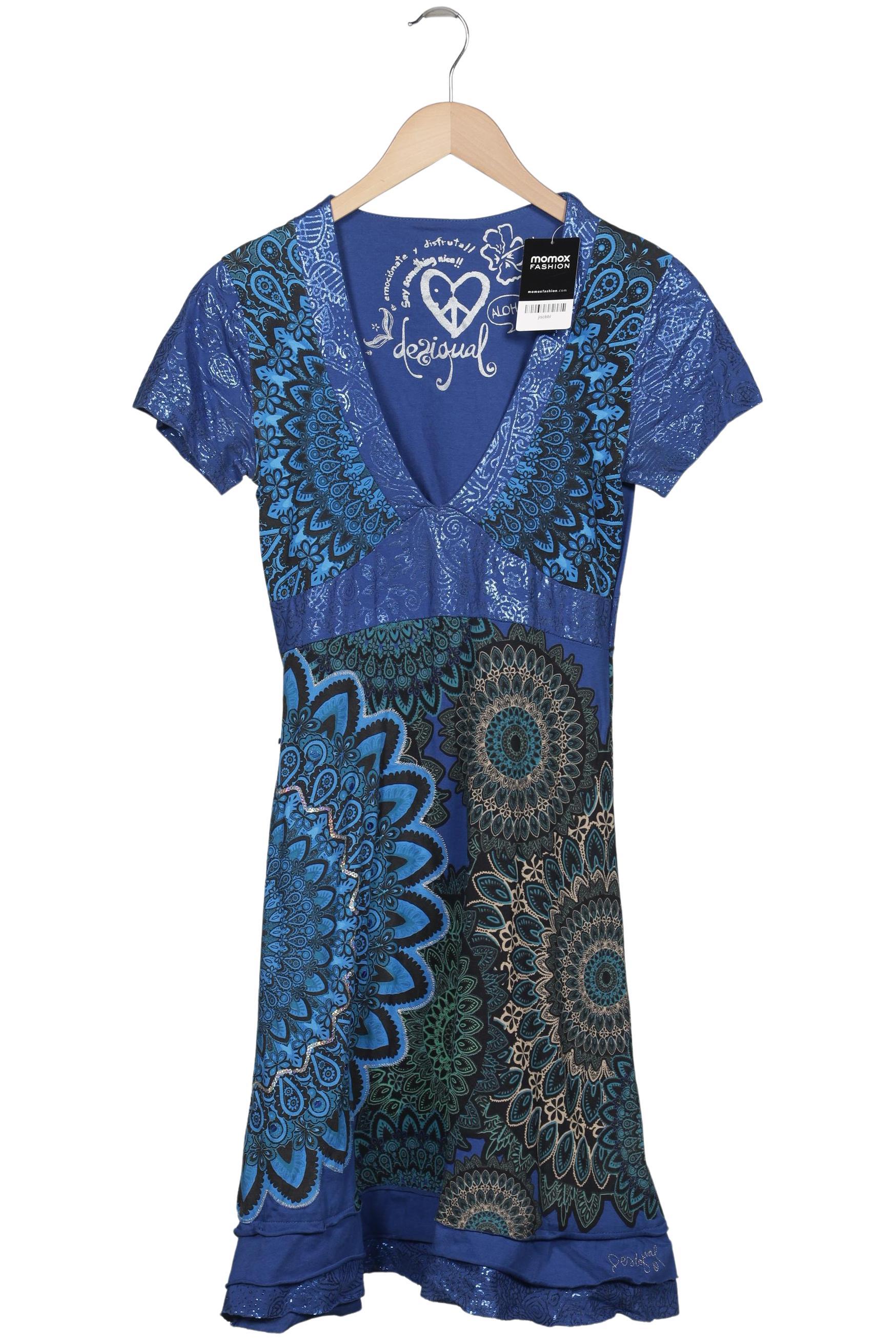 

Desigual Damen Kleid, blau, Gr. 42