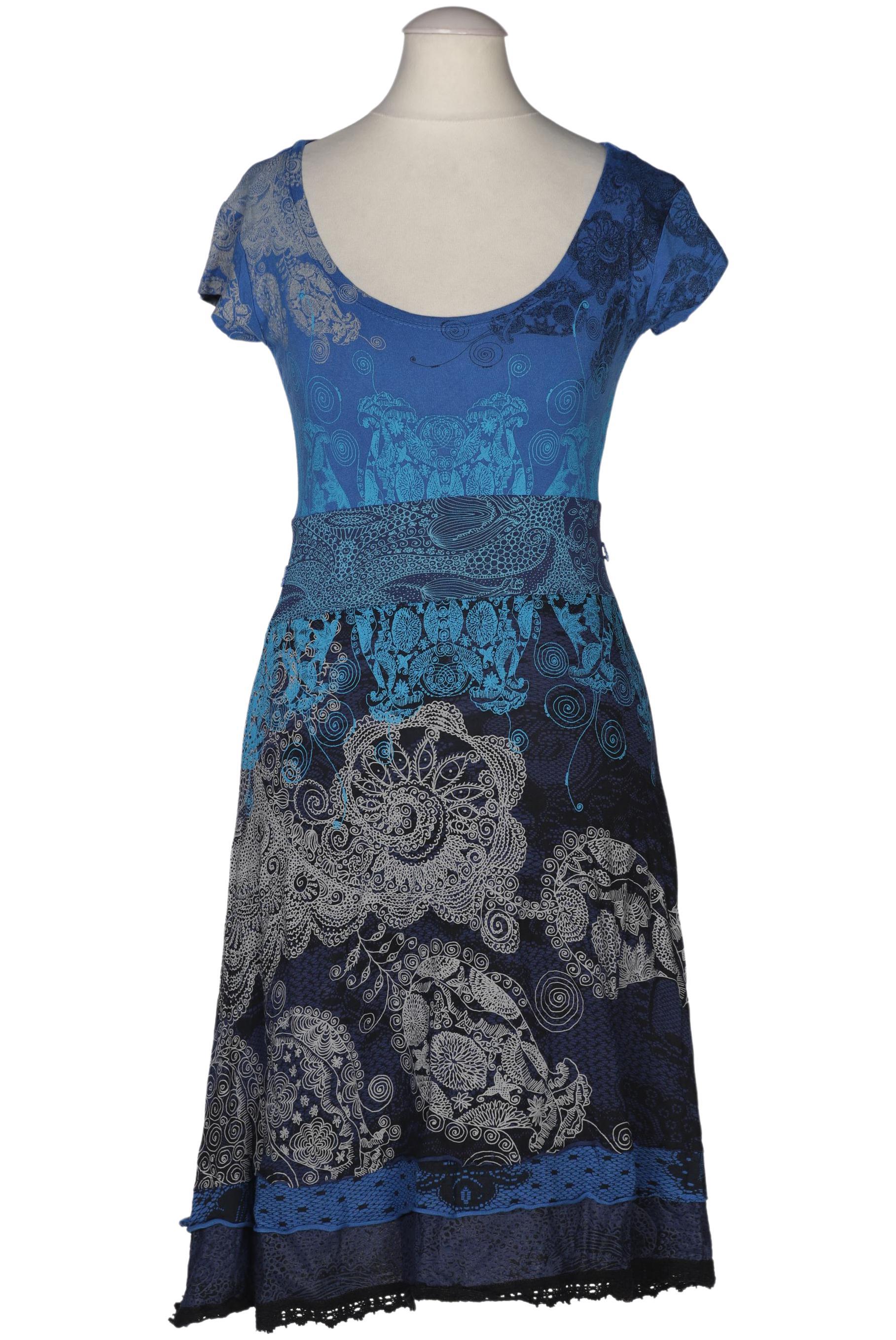 

Desigual Damen Kleid, blau, Gr. 34