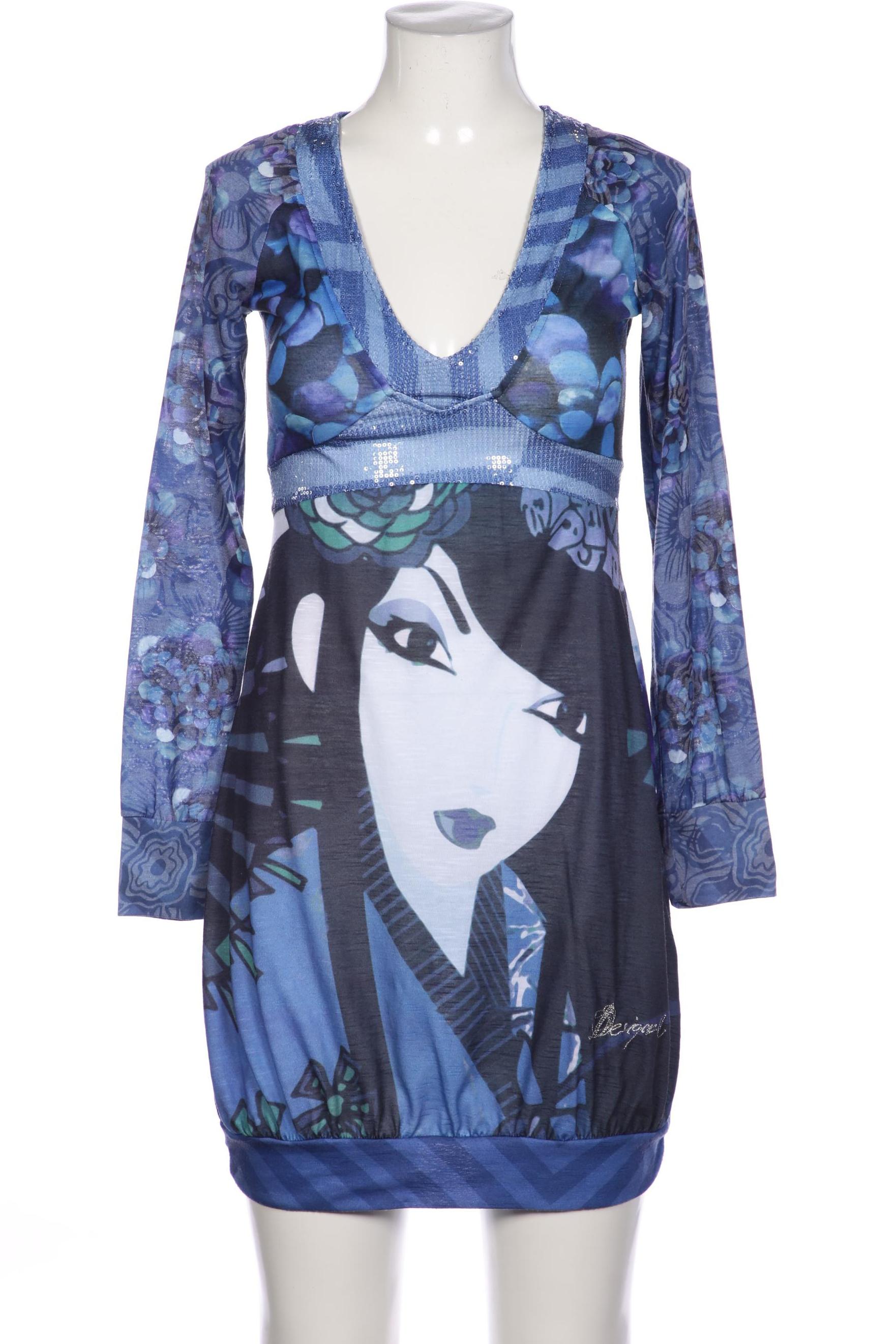 

Desigual Damen Kleid, blau