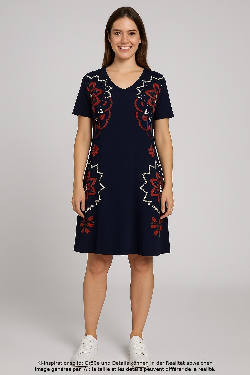 

Desigual Damen Kleid, marineblau, Gr. 42