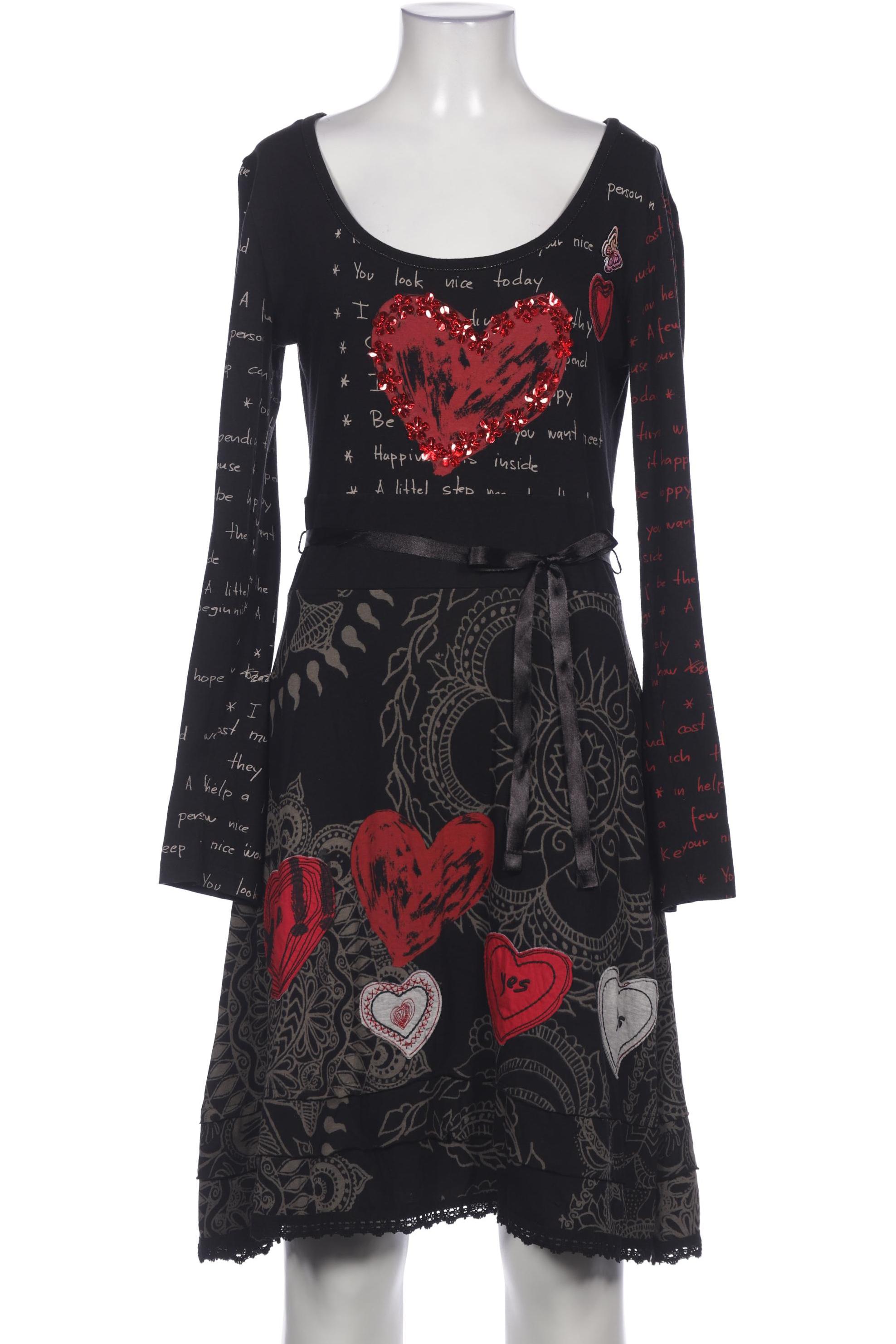 

Desigual Damen Kleid, schwarz, Gr. 38