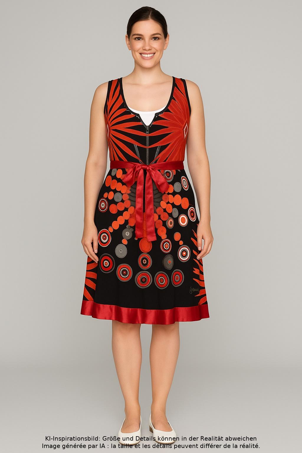 

Desigual Damen Kleid, mehrfarbig, Gr. 42