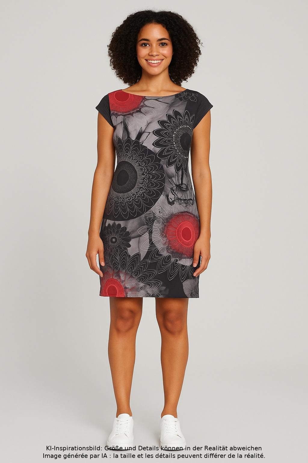 

Desigual Damen Kleid, mehrfarbig, Gr. 38