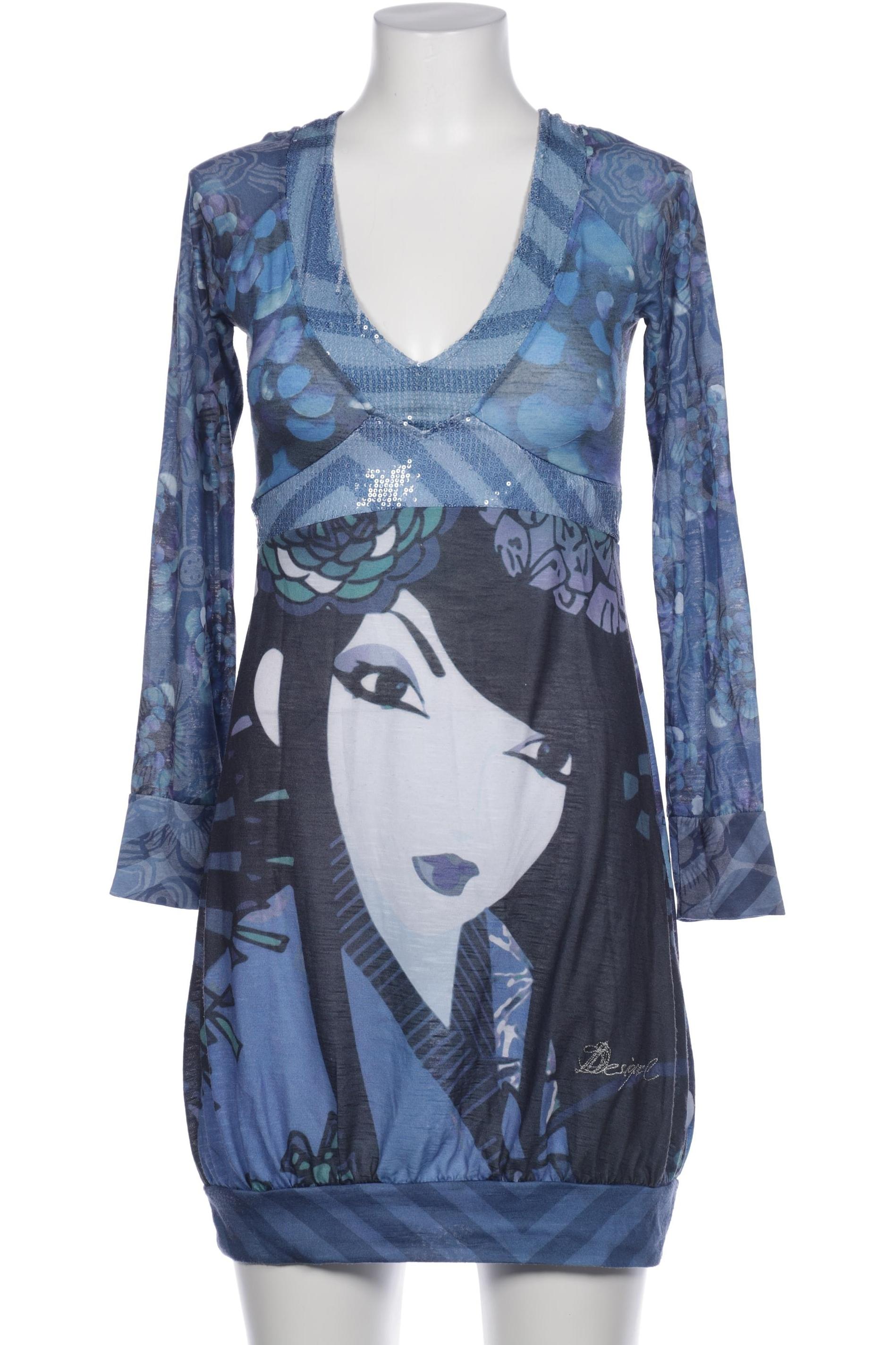 

Desigual Damen Kleid, blau, Gr. 38