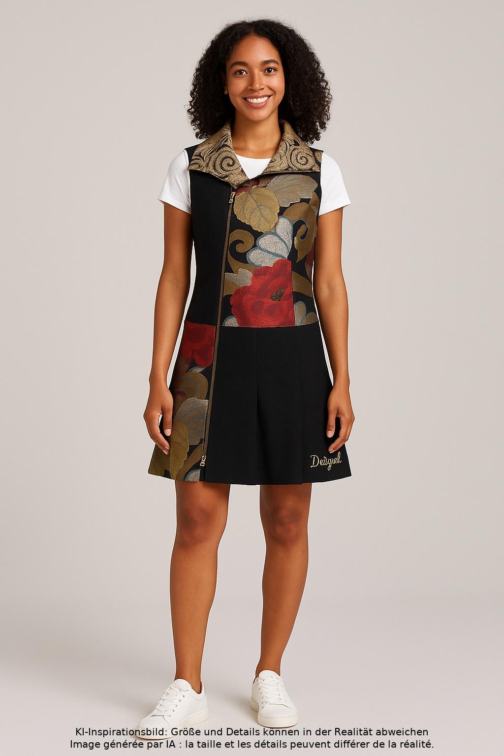 

Desigual Damen Kleid, mehrfarbig, Gr. 40