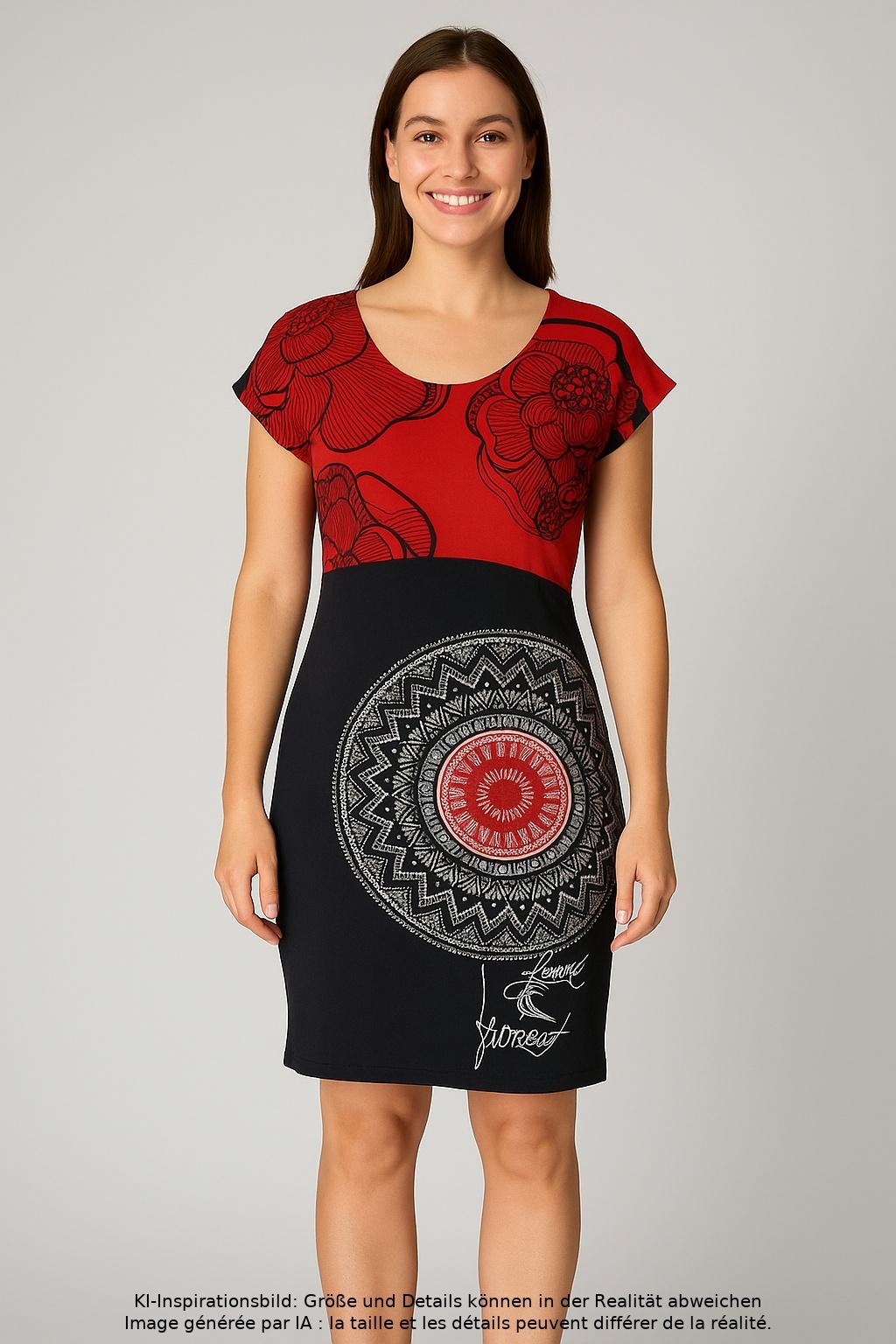 

Desigual Damen Kleid, mehrfarbig, Gr. 38