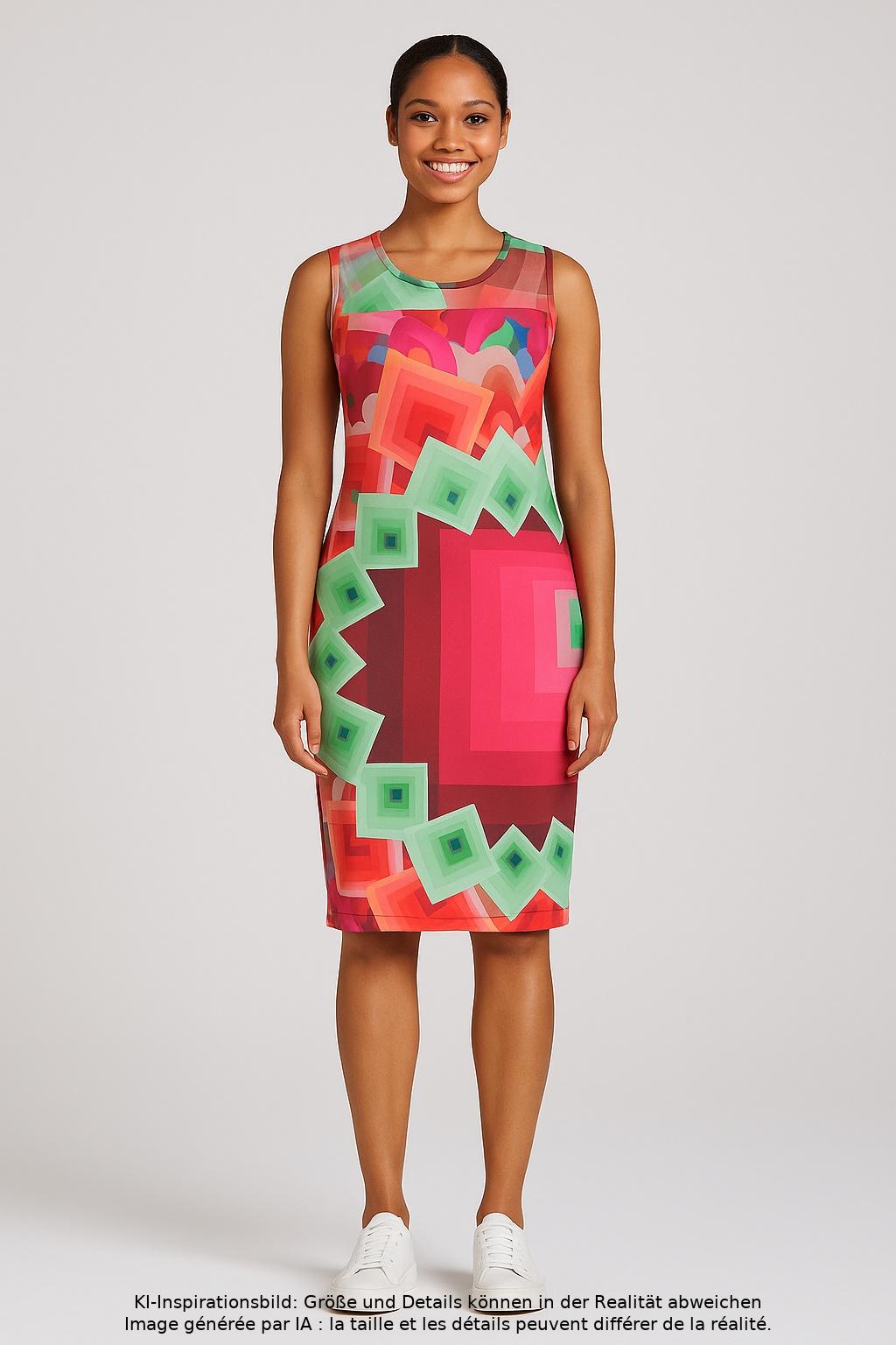 

Desigual Damen Kleid, mehrfarbig, Gr. 36