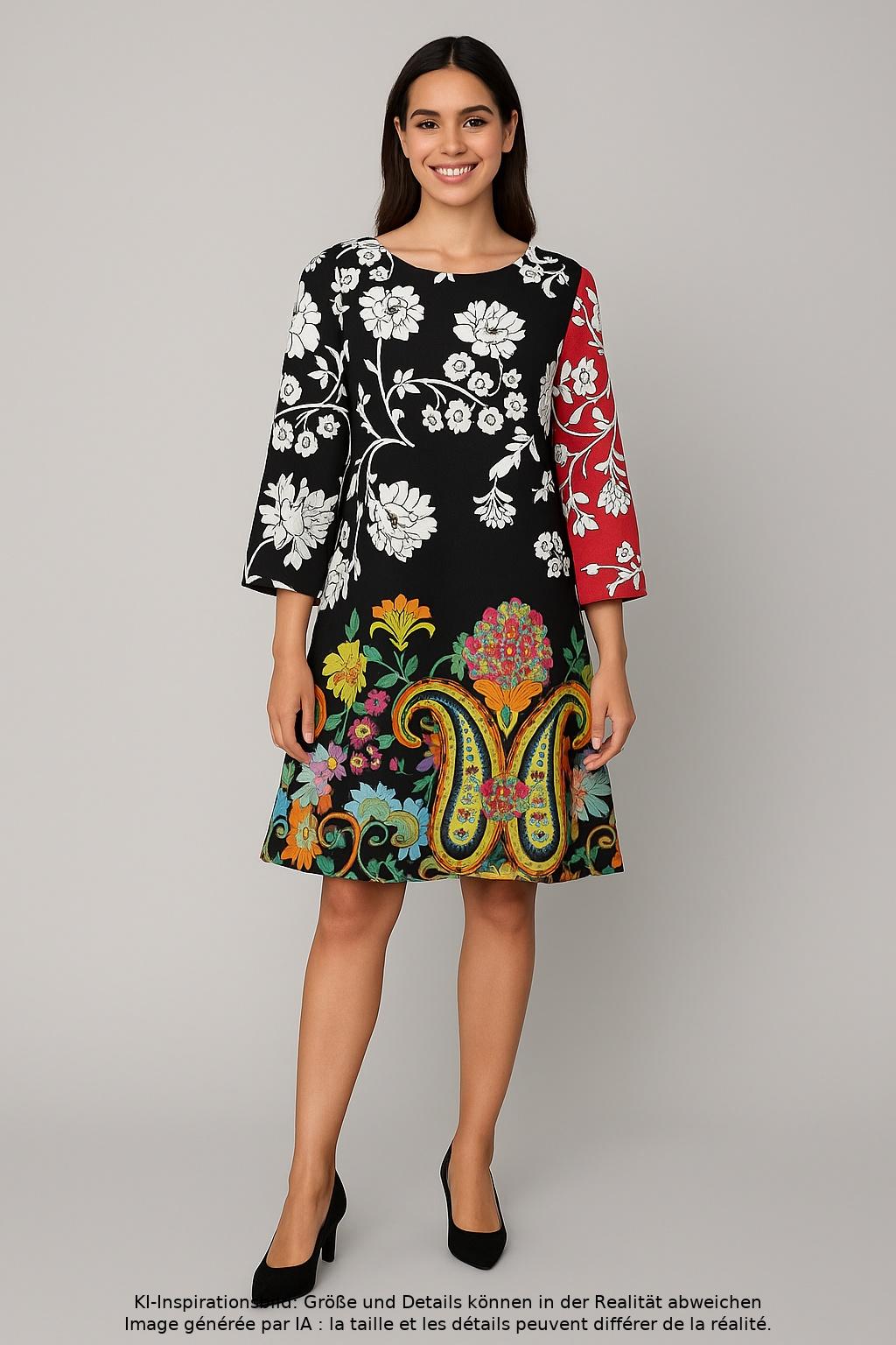 

Desigual Damen Kleid, mehrfarbig, Gr. 40