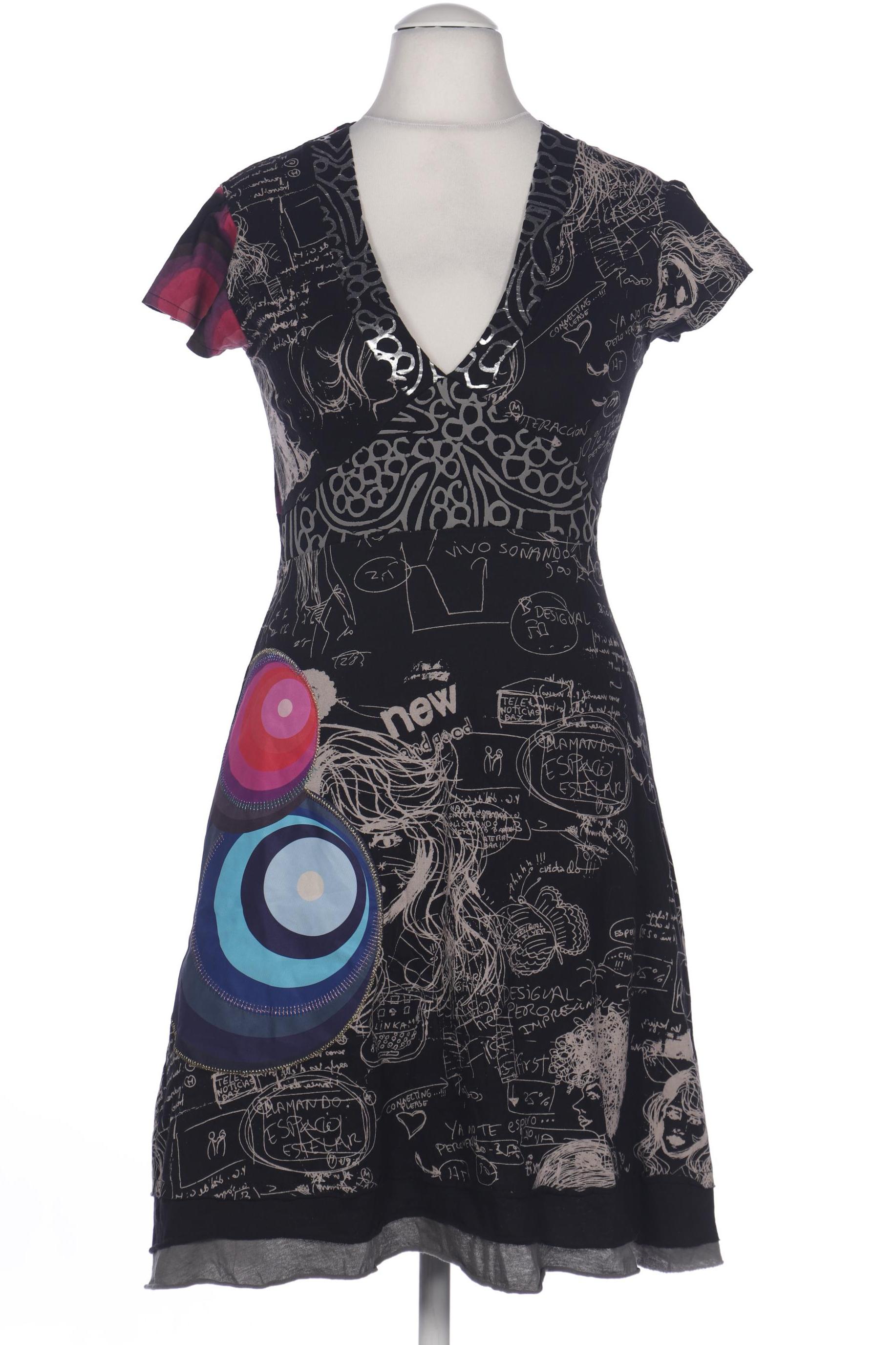 

Desigual Damen Kleid, schwarz, Gr. 38