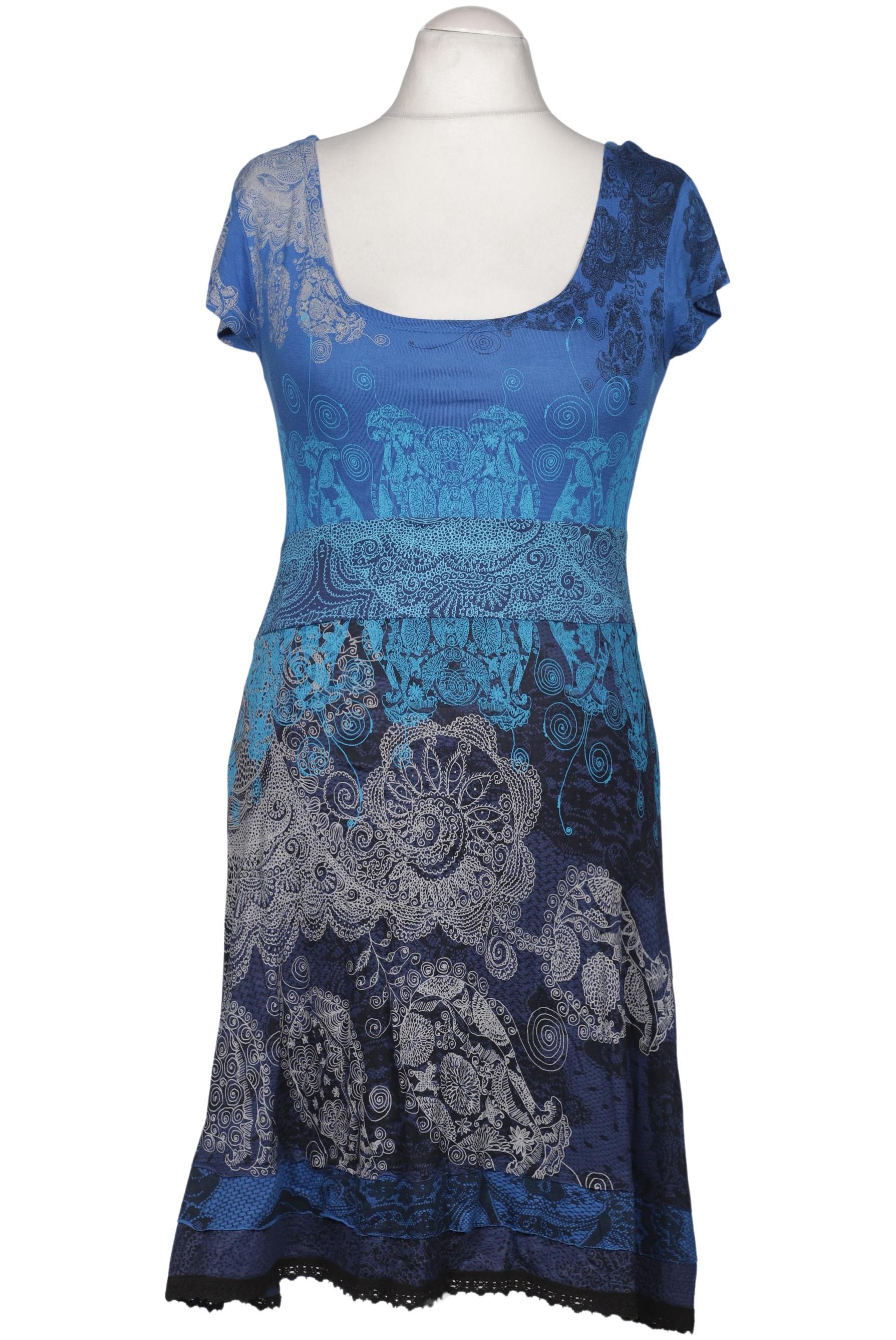 

Desigual Damen Kleid, blau, Gr. 42