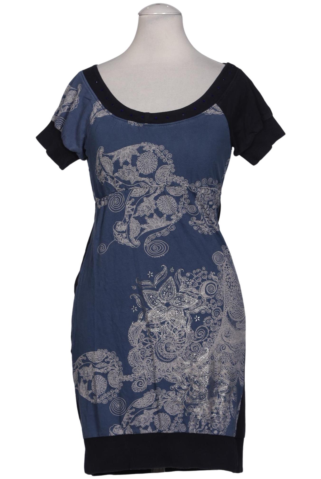

Desigual Damen Kleid, blau, Gr. 34