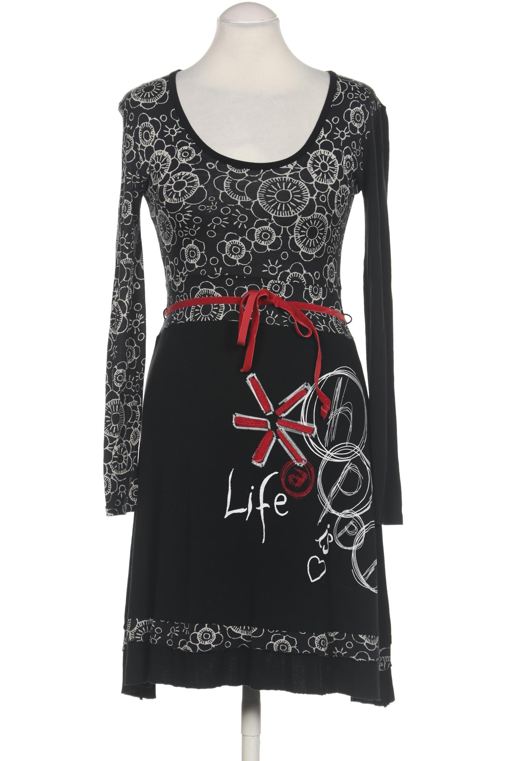 

Desigual Damen Kleid, schwarz, Gr. 38