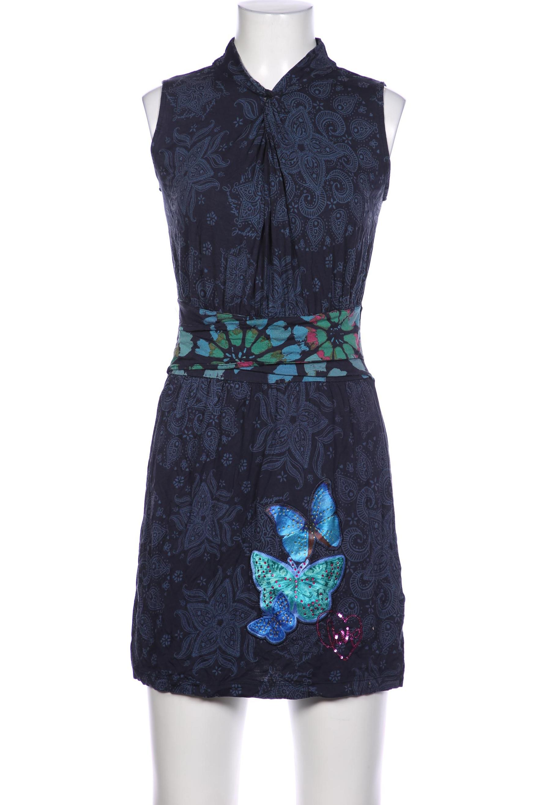 

Desigual Damen Kleid, blau, Gr. 34