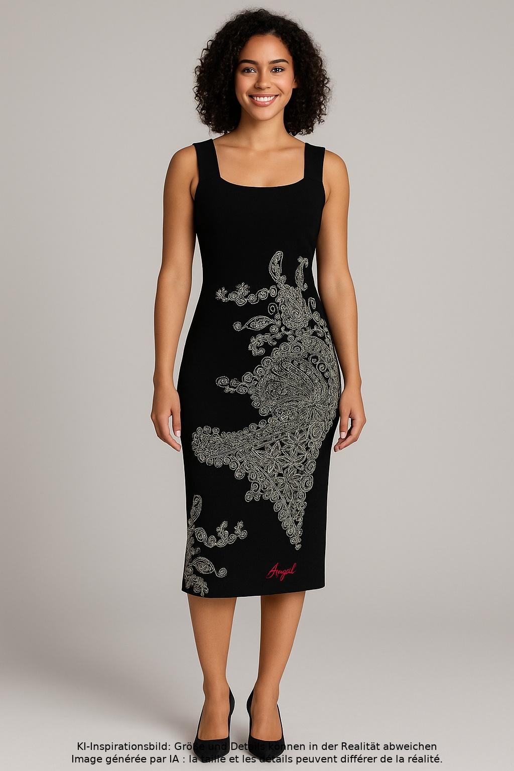 

Desigual Damen Kleid, schwarz, Gr. 36