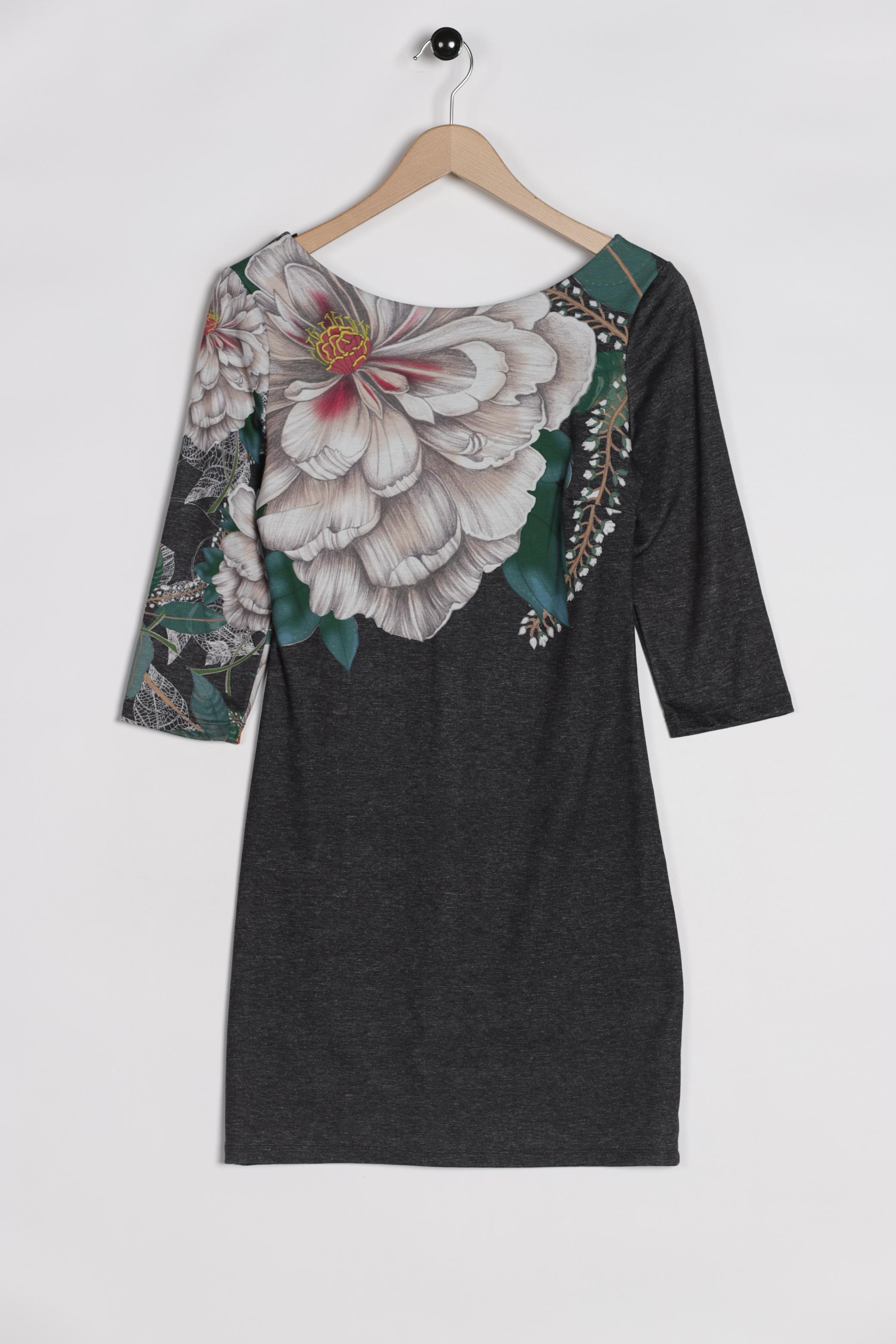 

Desigual Damen Kleid, grau, Gr. 36