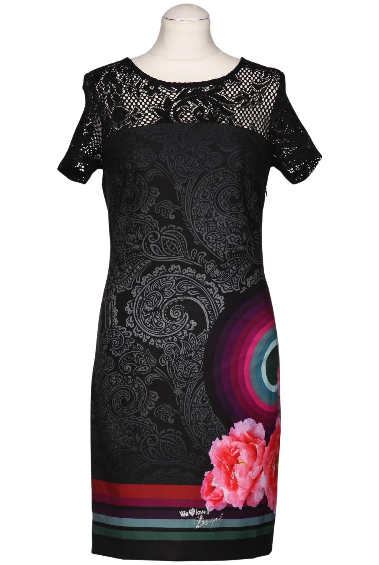 

Desigual Damen Kleid, schwarz, Gr. 38