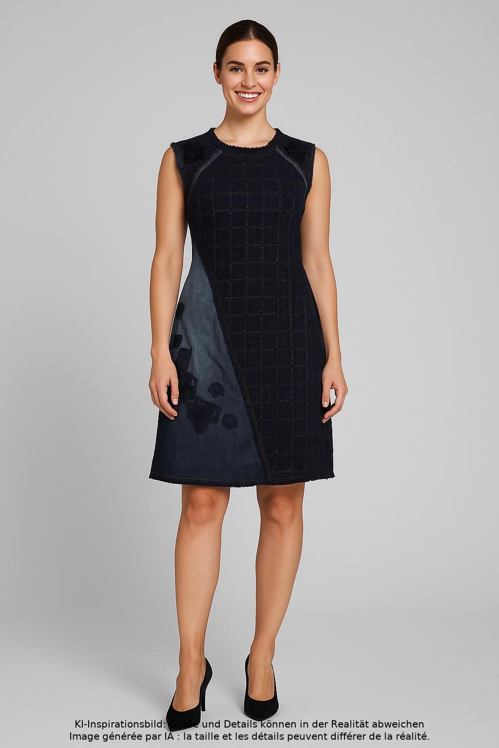 

Desigual Damen Kleid, marineblau, Gr. 42