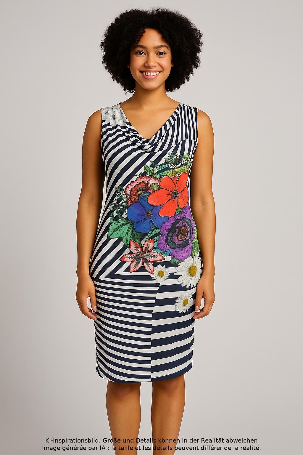 

Desigual Damen Kleid, mehrfarbig, Gr. 42