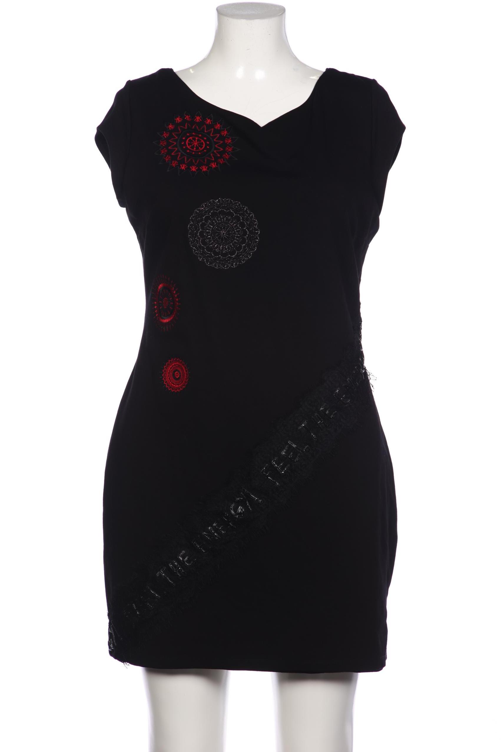 

Desigual Damen Kleid, schwarz, Gr. 46