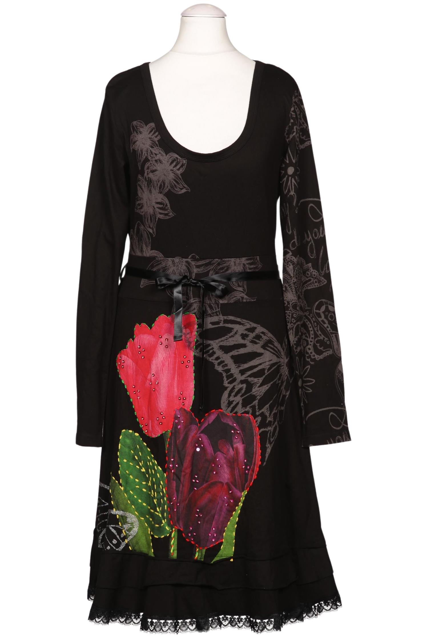 

Desigual Damen Kleid, schwarz, Gr. 38