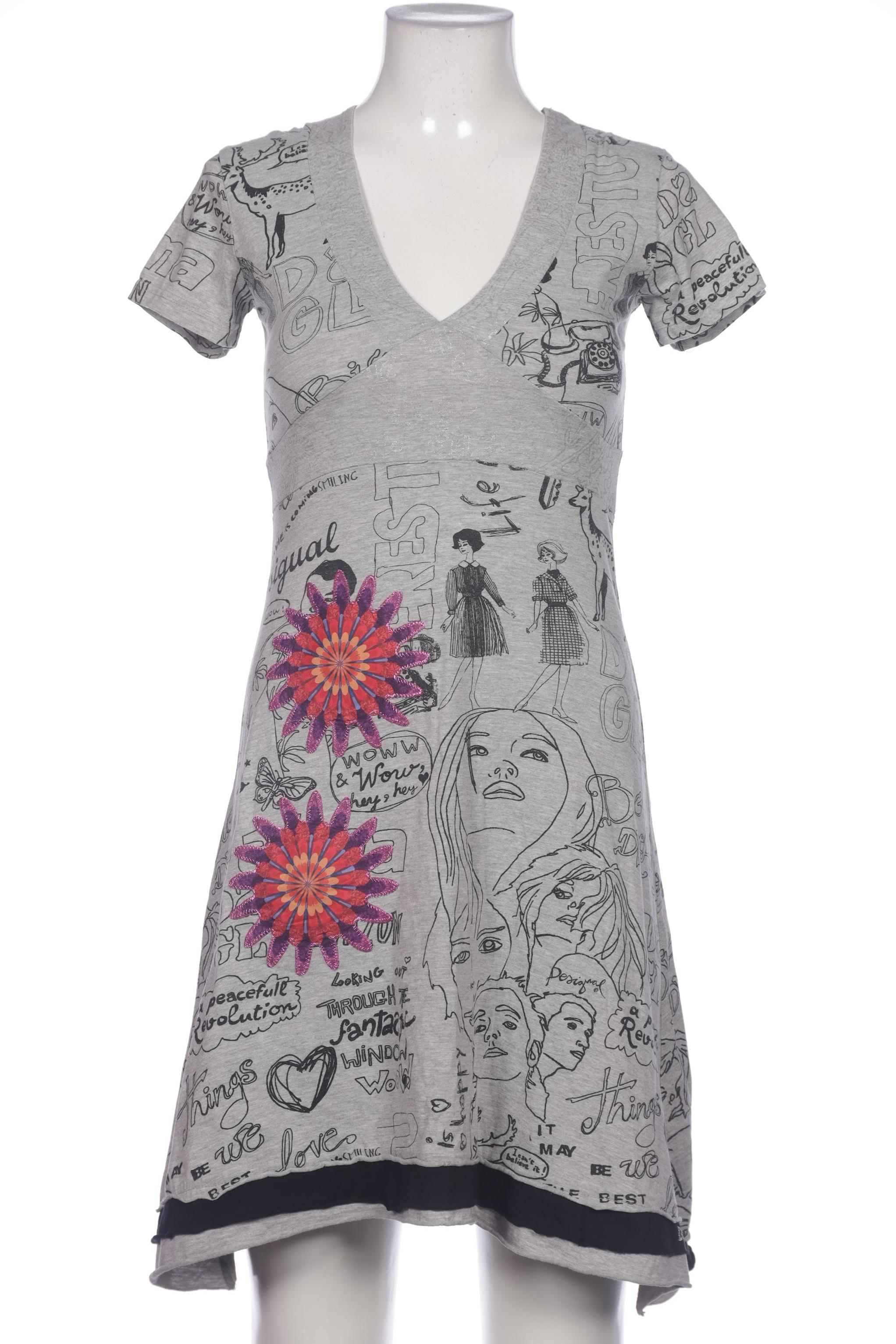 

Desigual Damen Kleid, grau, Gr. 38