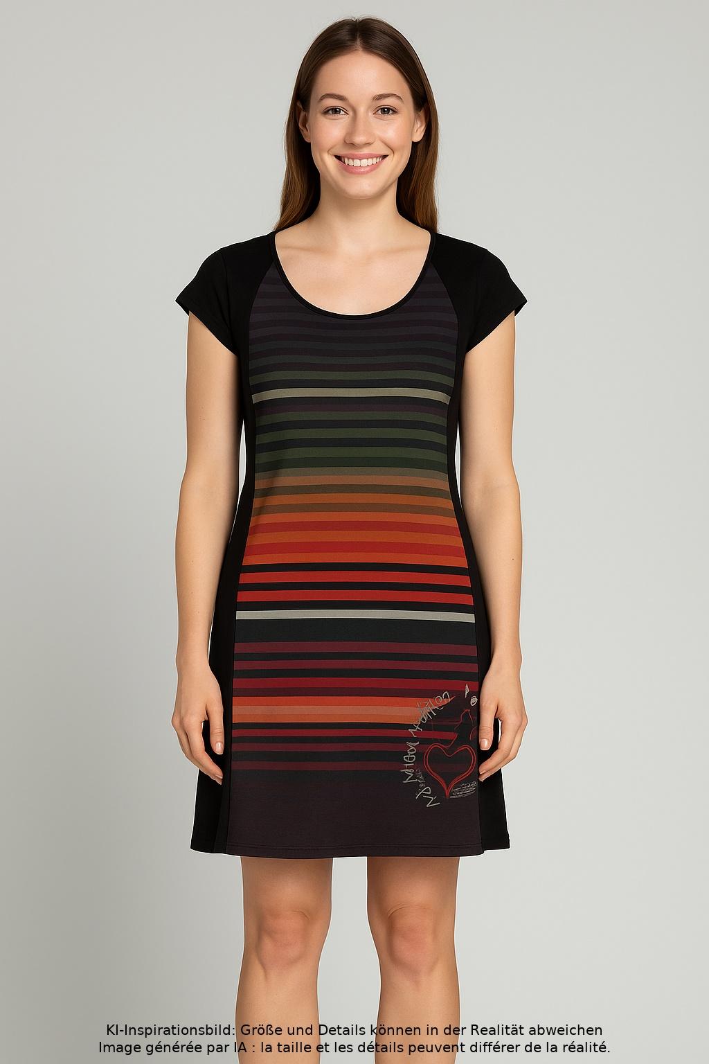 

Desigual Damen Kleid, mehrfarbig, Gr. 36