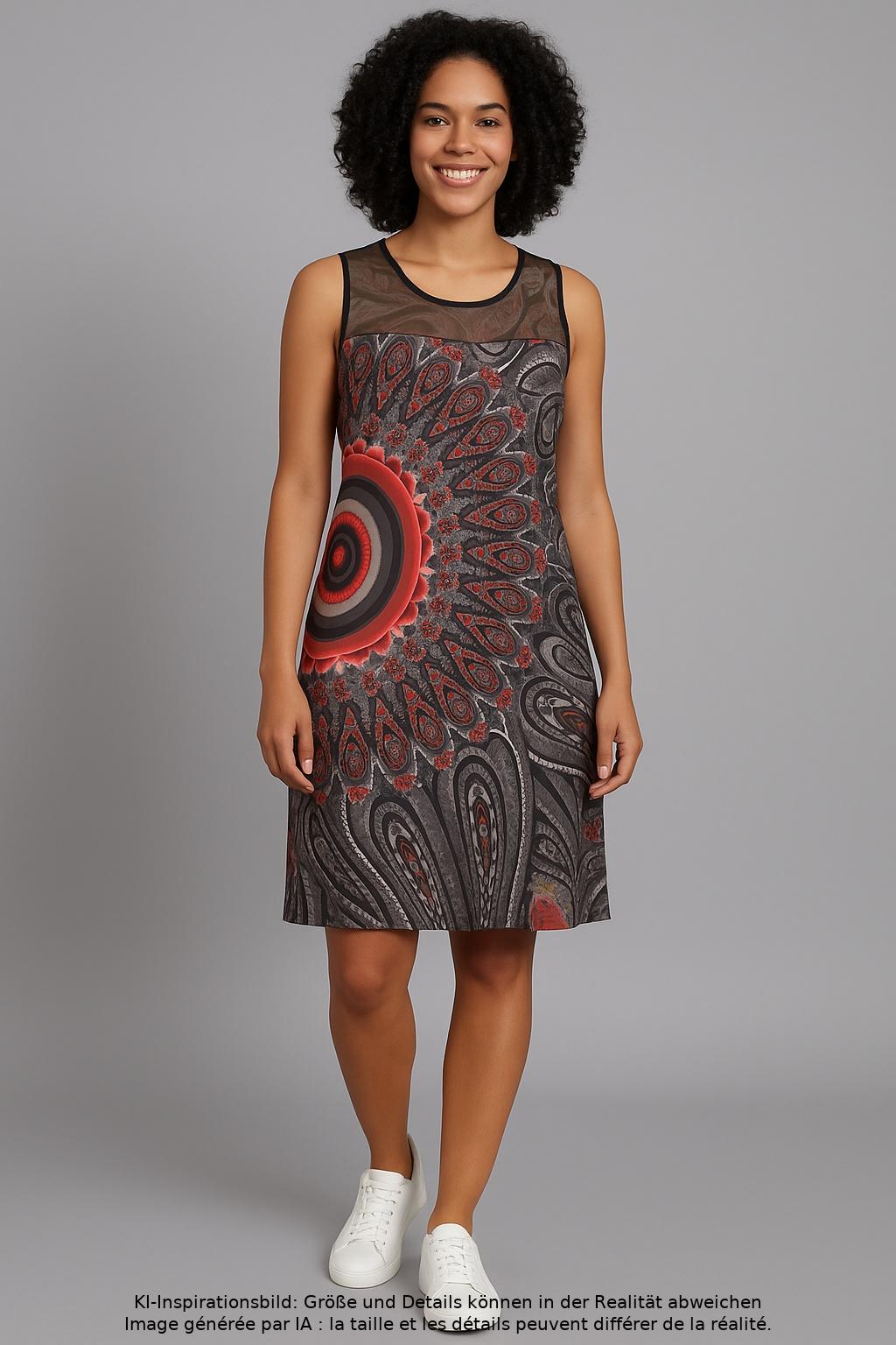 

Desigual Damen Kleid, mehrfarbig, Gr. 38