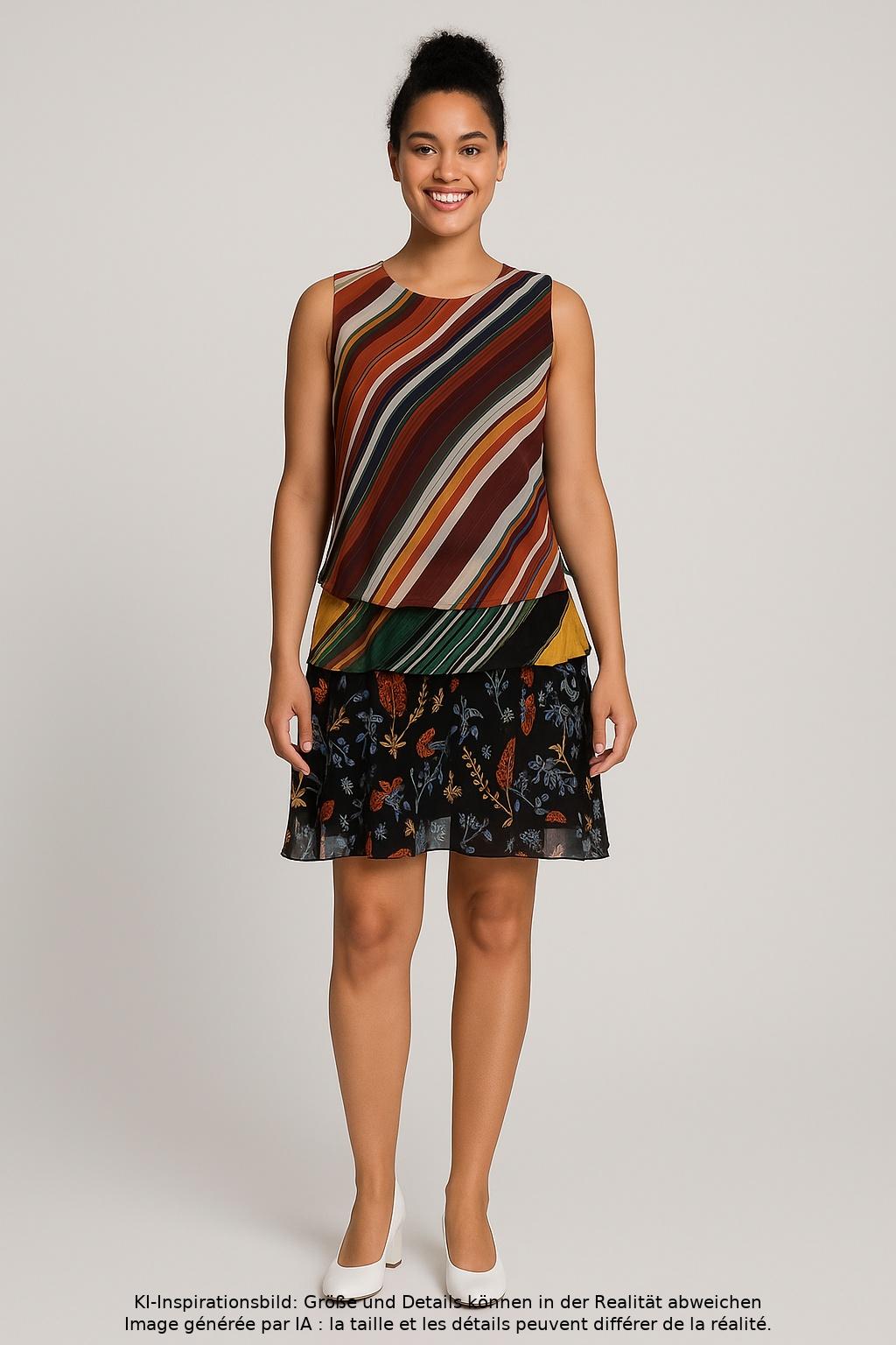 

Desigual Damen Kleid, mehrfarbig, Gr. 38