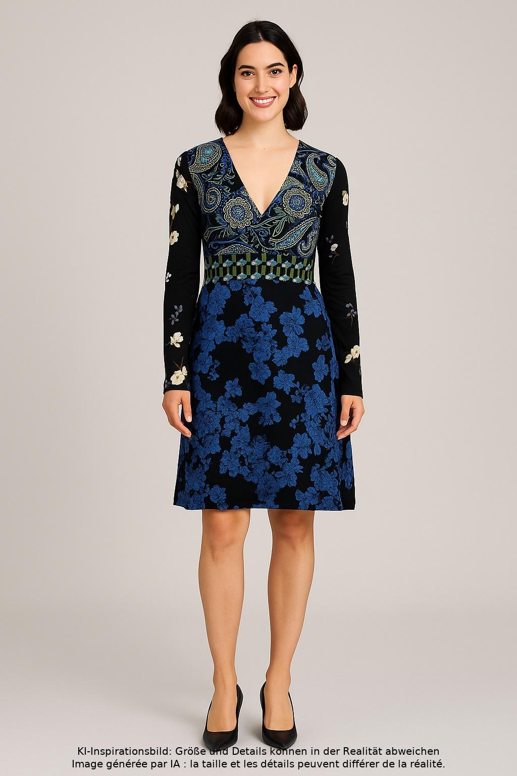 

Desigual Damen Kleid, mehrfarbig, Gr. 36