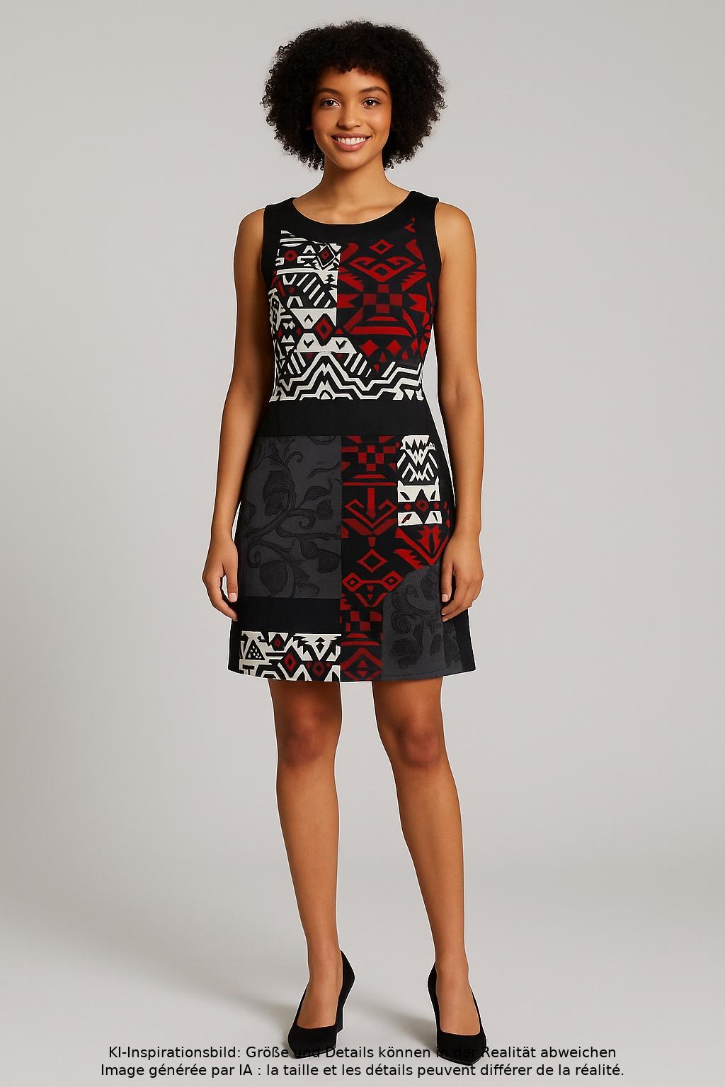 

Desigual Damen Kleid, mehrfarbig, Gr. 38