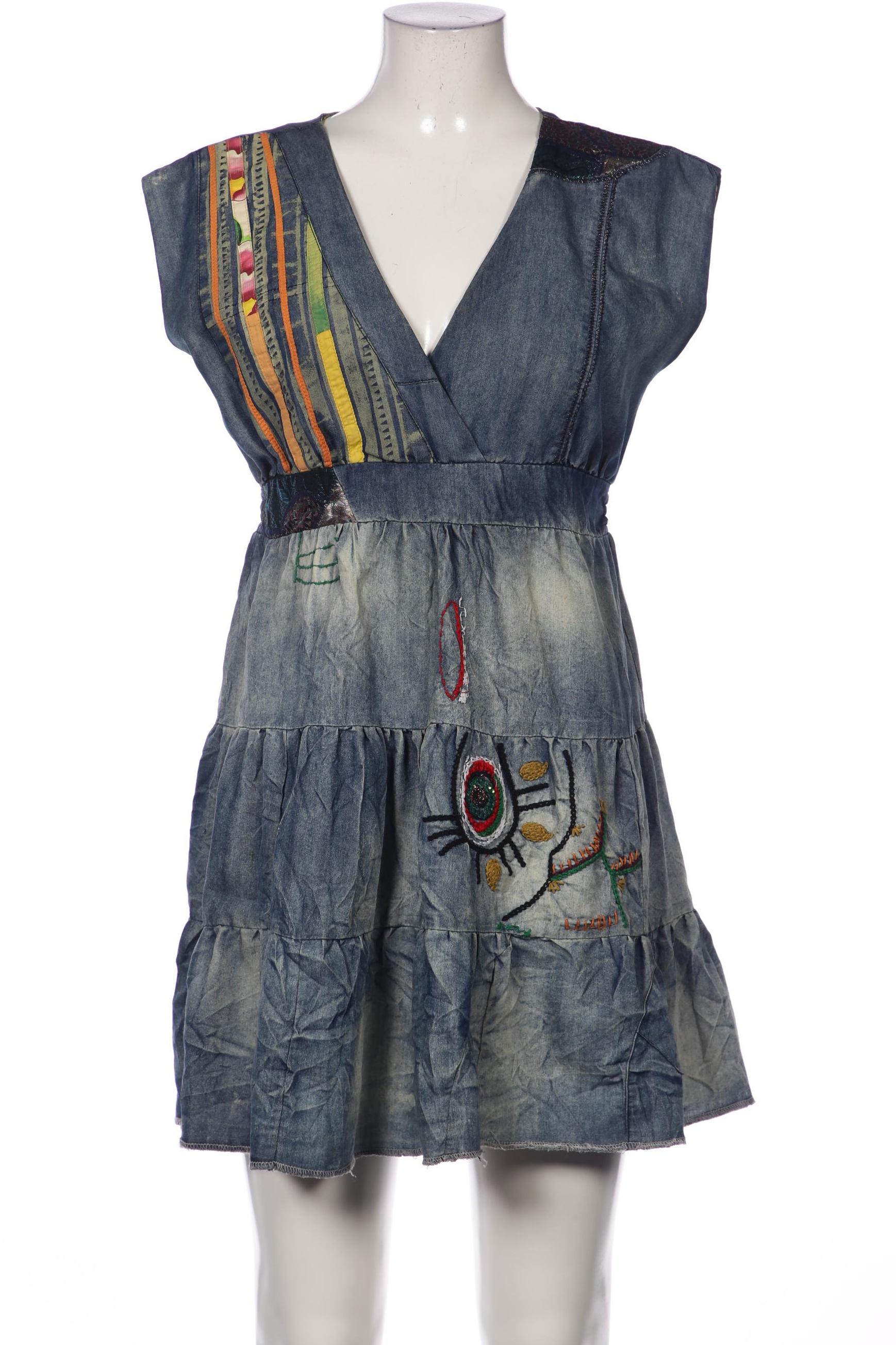 

Desigual Damen Kleid, blau, Gr. 42