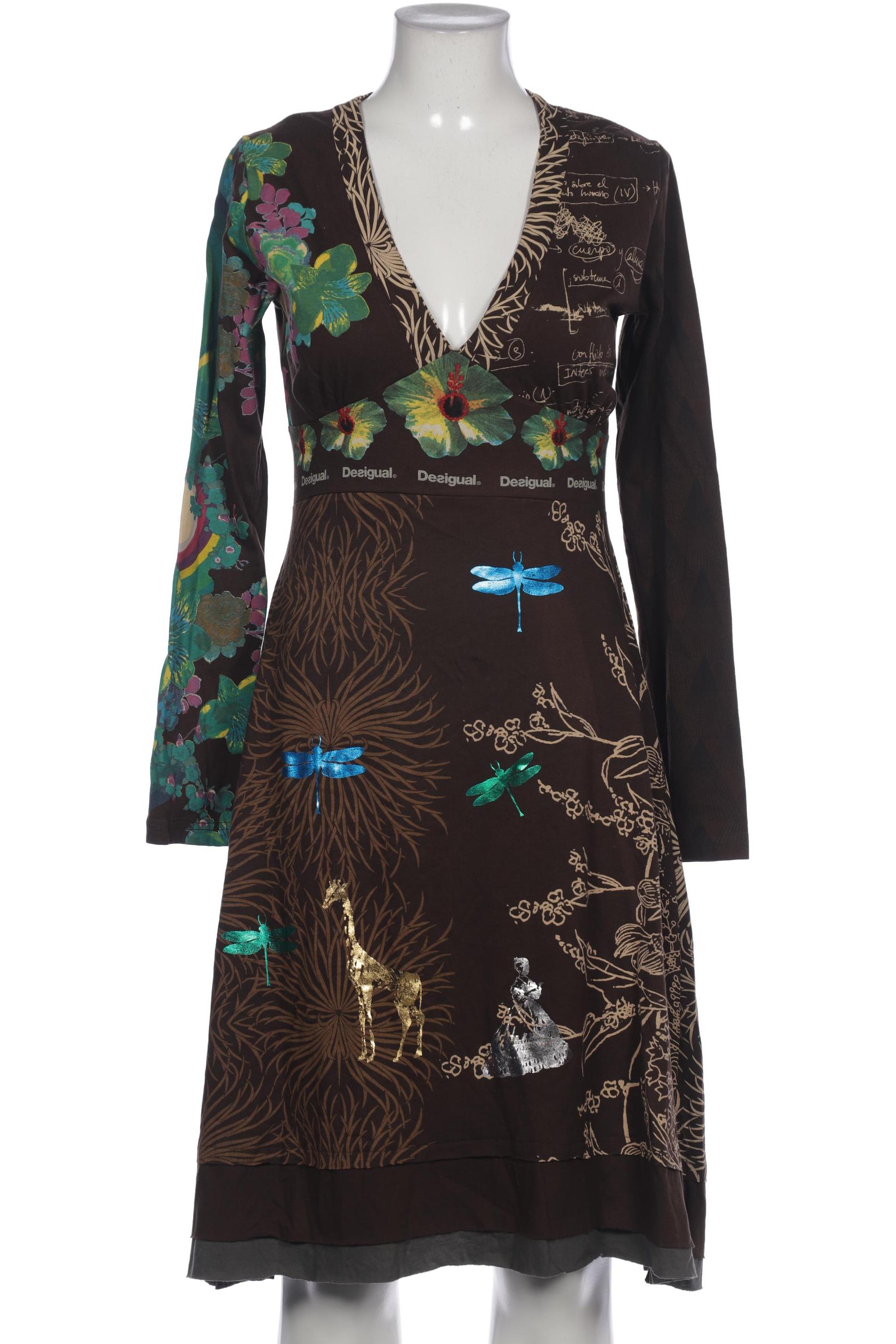 

Desigual Damen Kleid, braun, Gr. 42