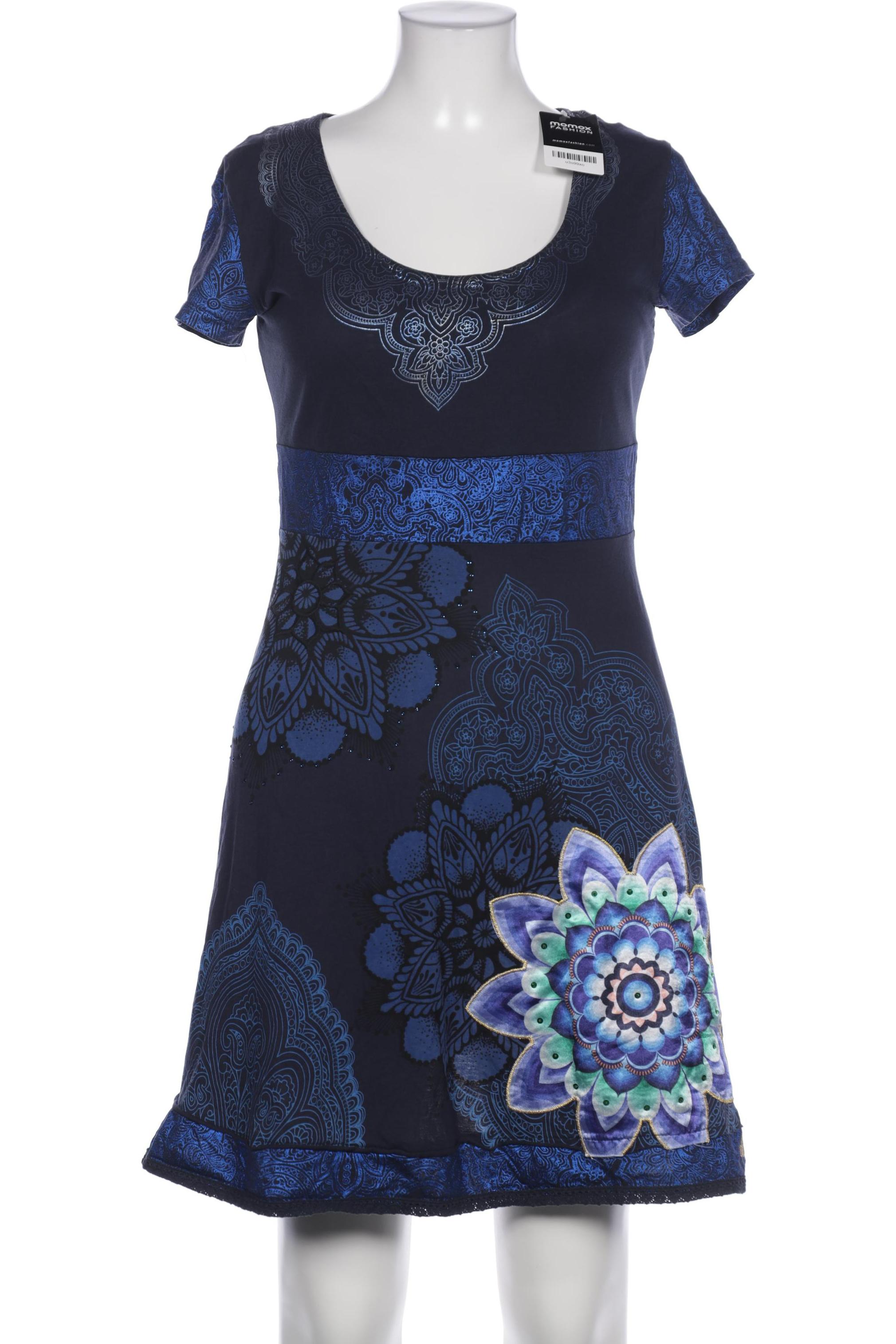 

Desigual Damen Kleid, blau, Gr. 42