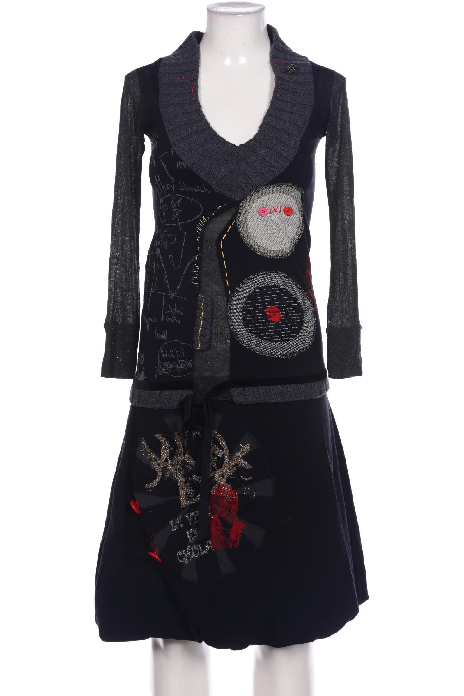 

Desigual Damen Kleid, schwarz, Gr. 38