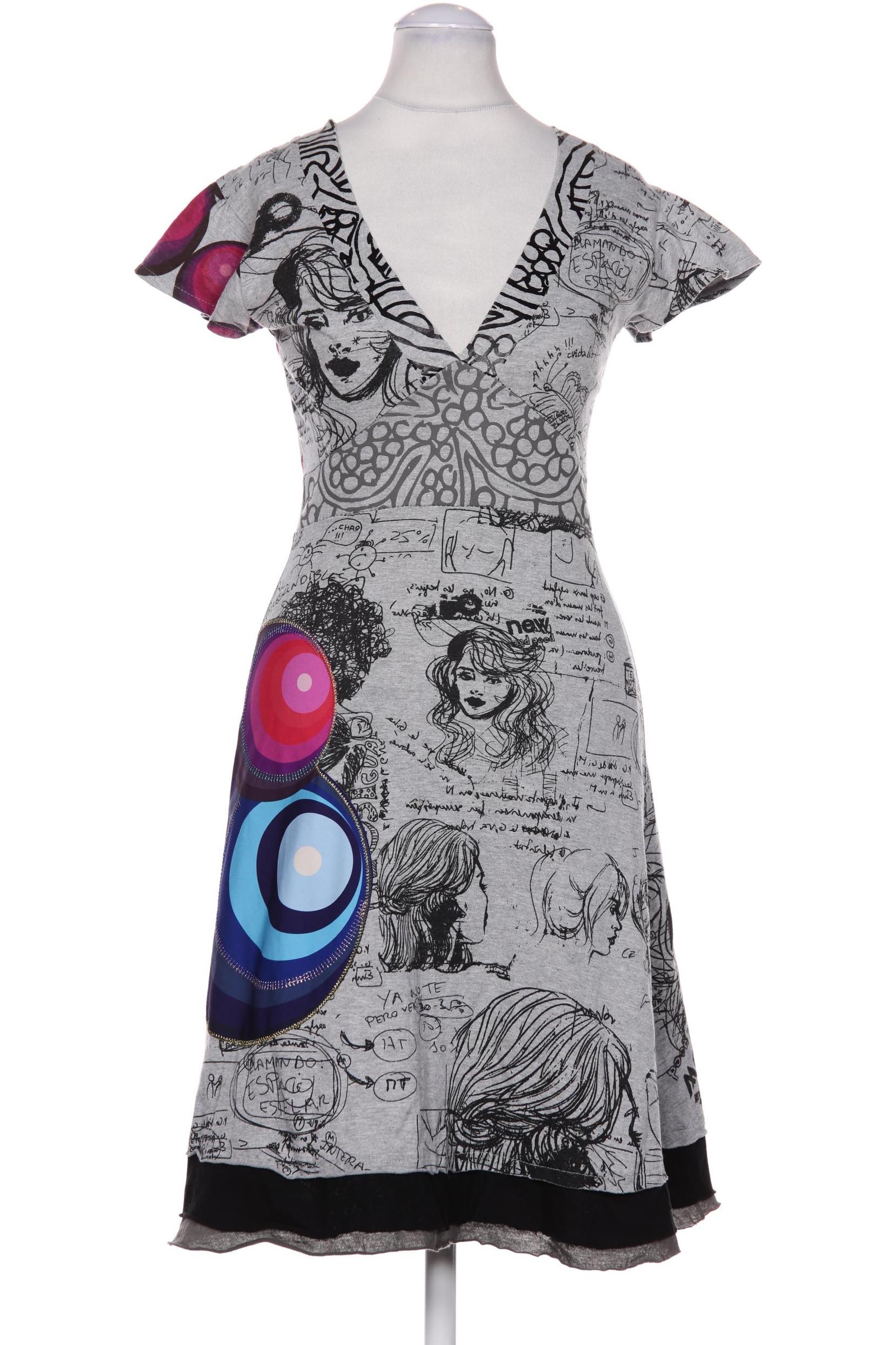 

Desigual Damen Kleid, grau, Gr. 34