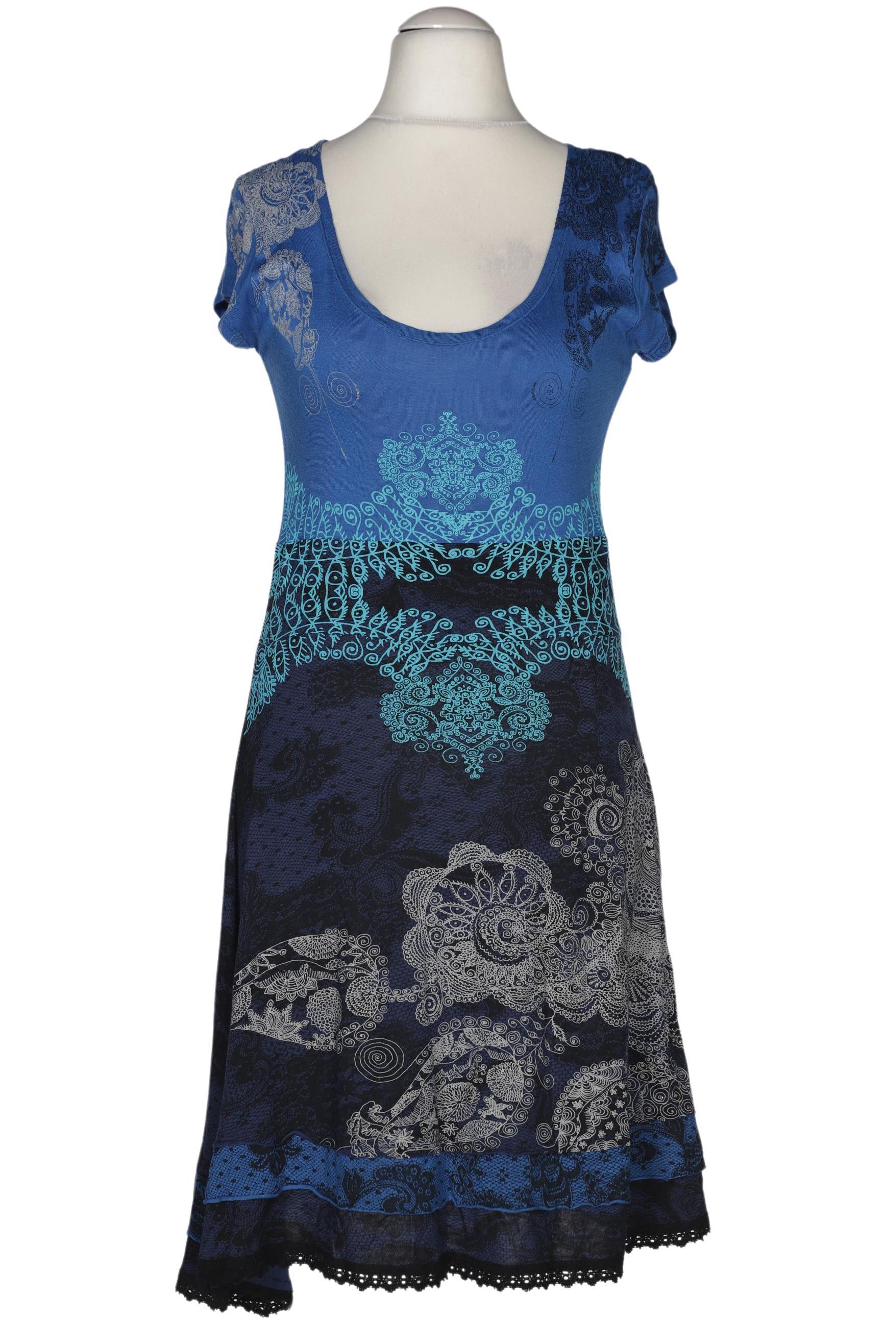 

Desigual Damen Kleid, blau, Gr. 42