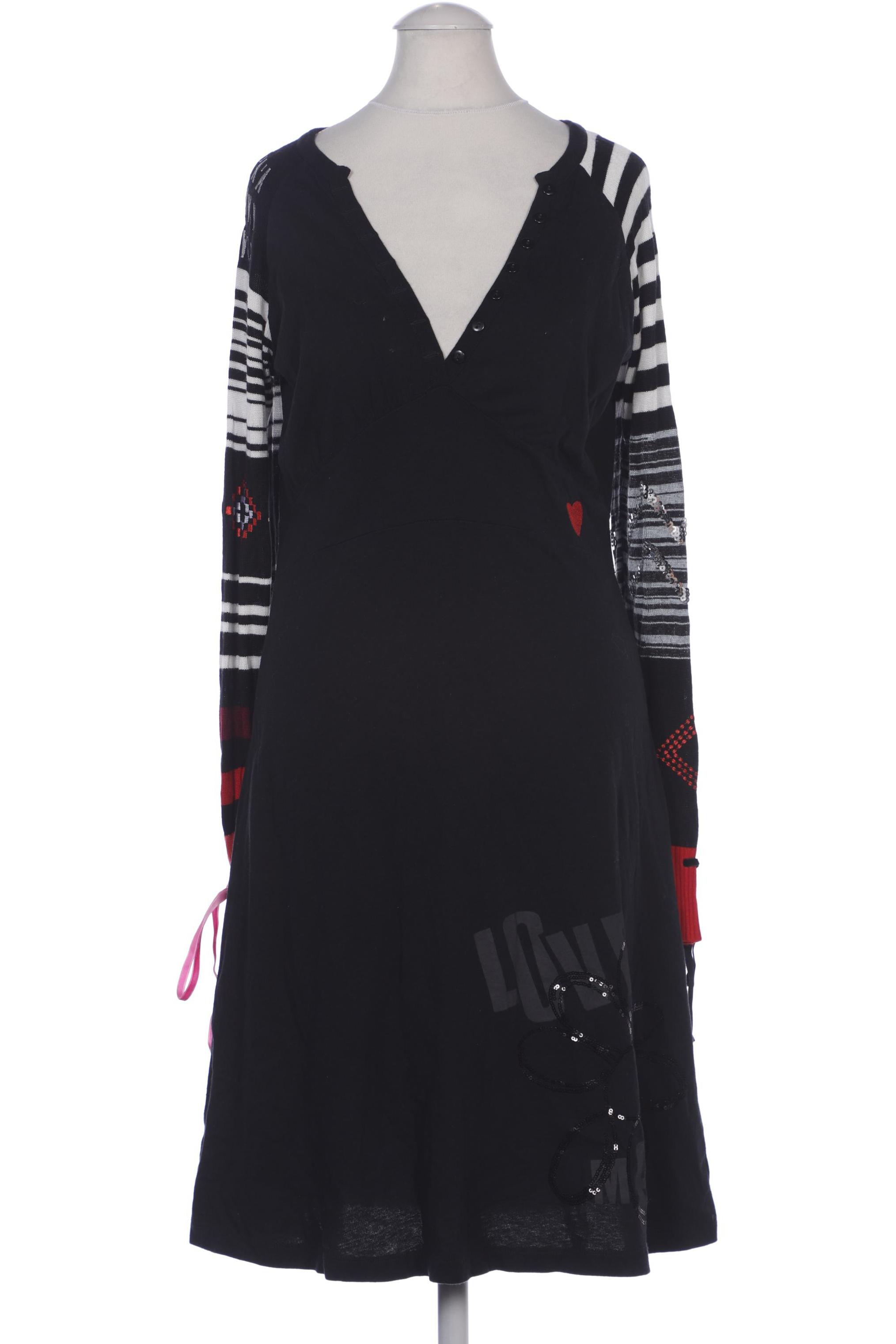 

Desigual Damen Kleid, schwarz, Gr. 38