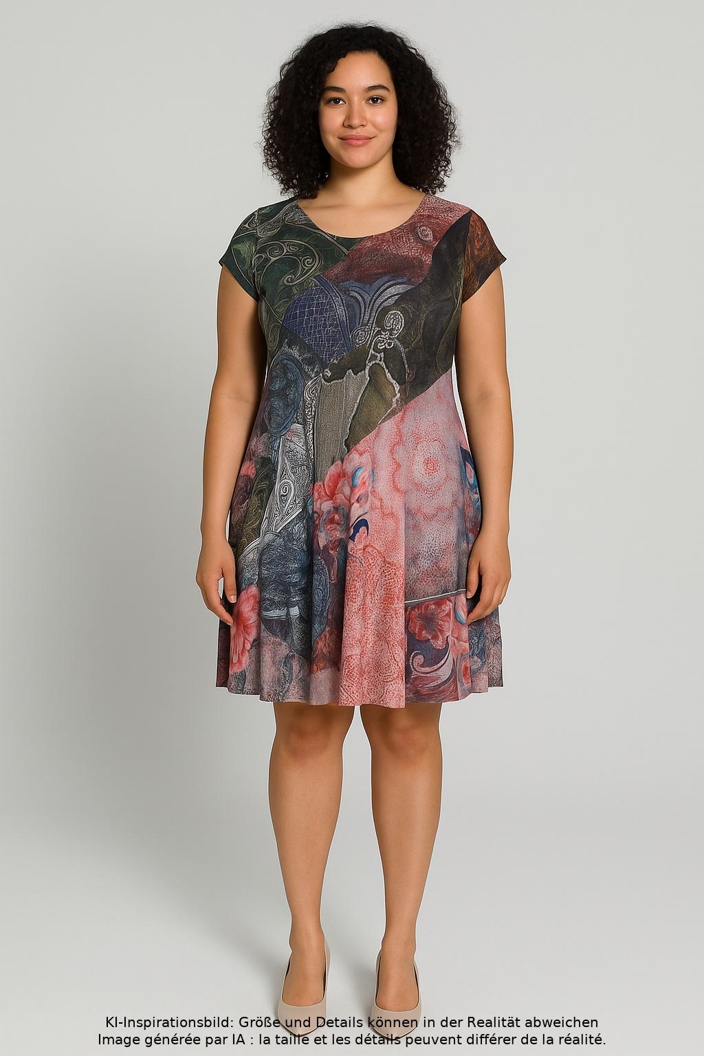 

Desigual Damen Kleid, mehrfarbig, Gr. 42