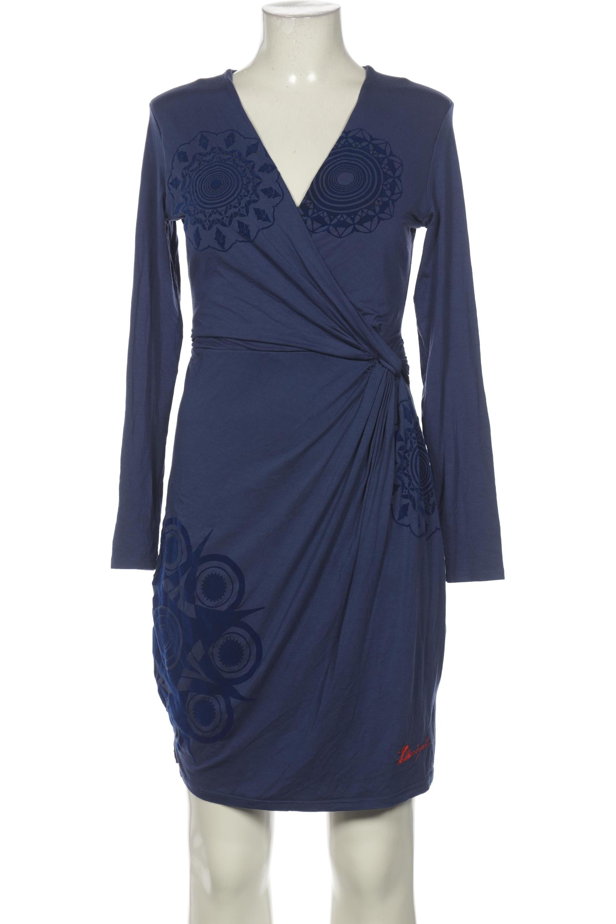 

Desigual Damen Kleid, blau, Gr. 42