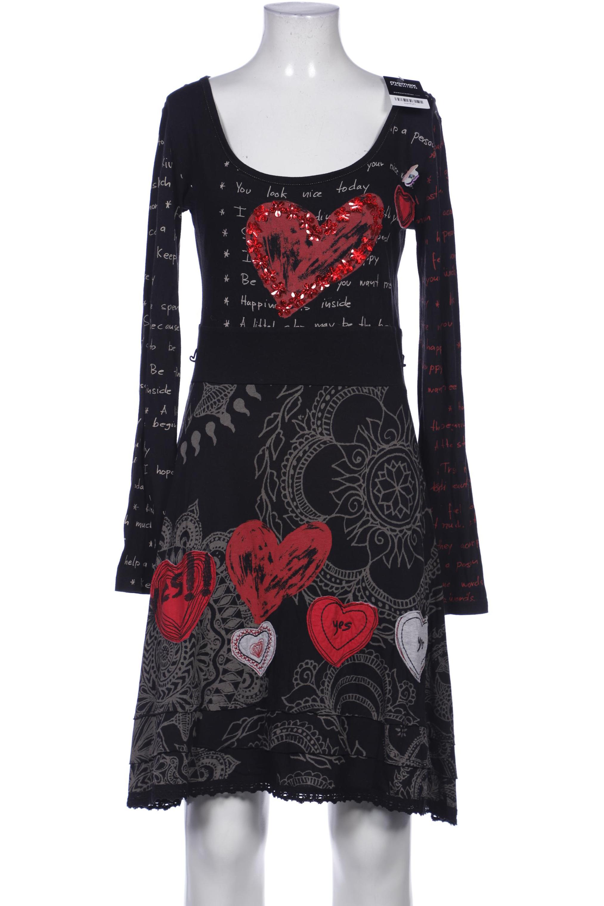 

Desigual Damen Kleid, schwarz, Gr. 38