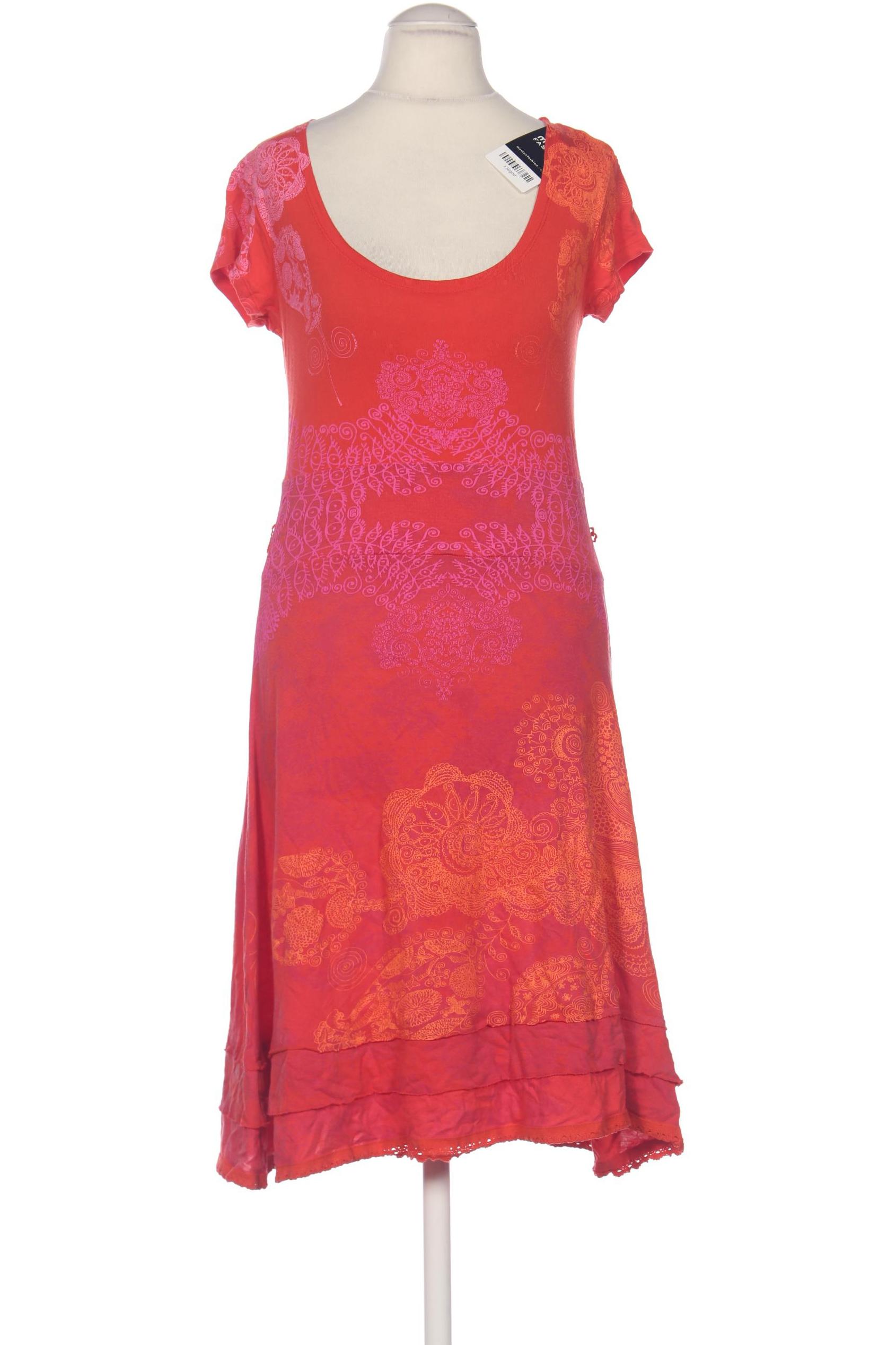 

Desigual Damen Kleid, orange, Gr. 38