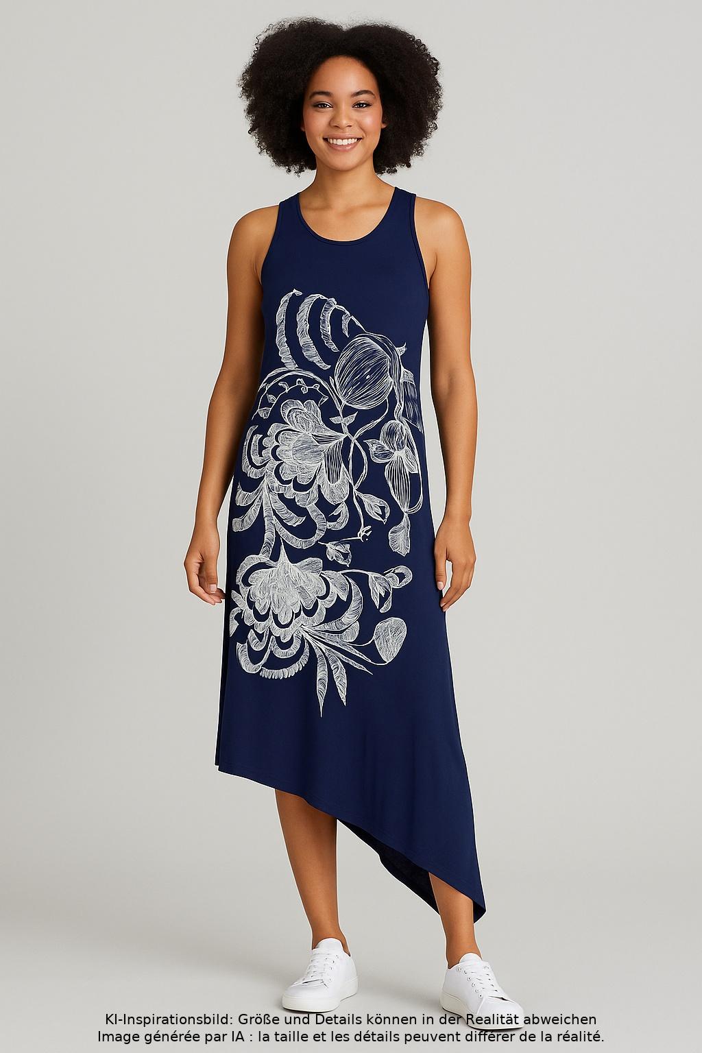 

Desigual Damen Kleid, marineblau, Gr. 36