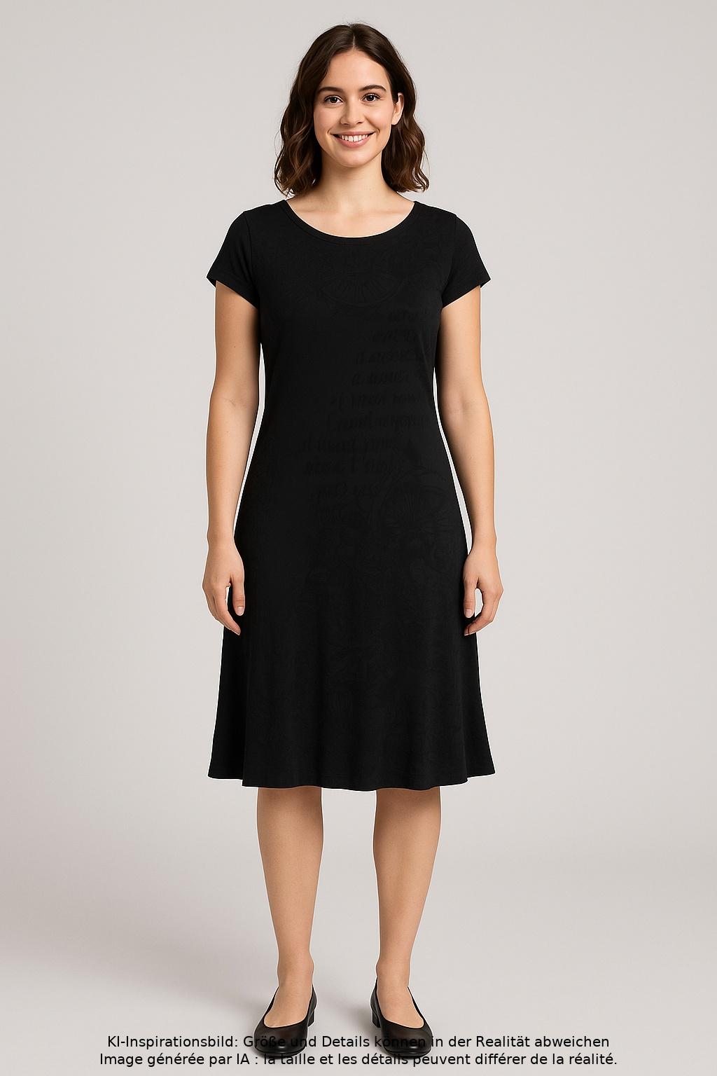 

Desigual Damen Kleid, schwarz, Gr. 42