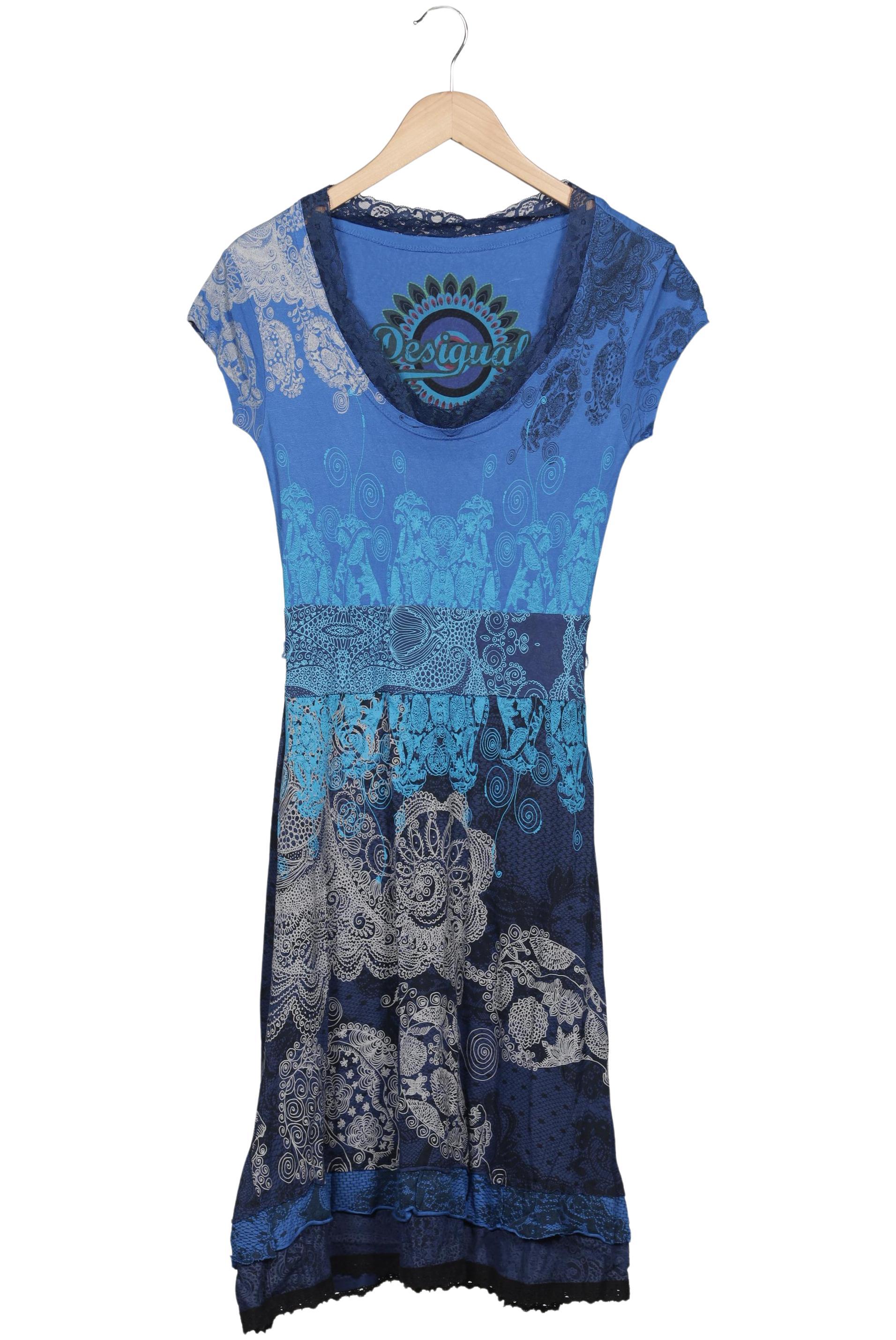 

Desigual Damen Kleid, blau, Gr. 38