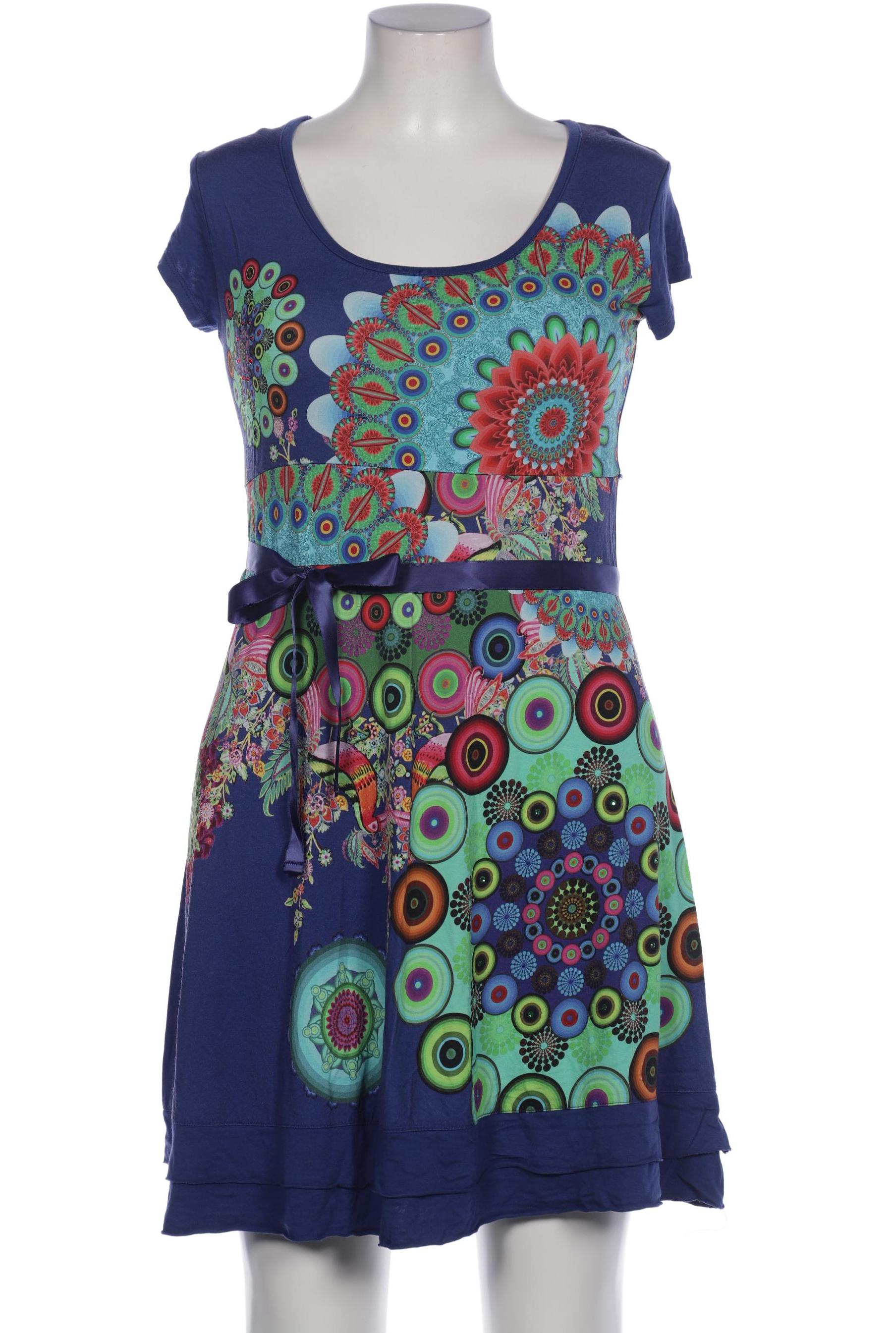 

Desigual Damen Kleid, blau, Gr. 42