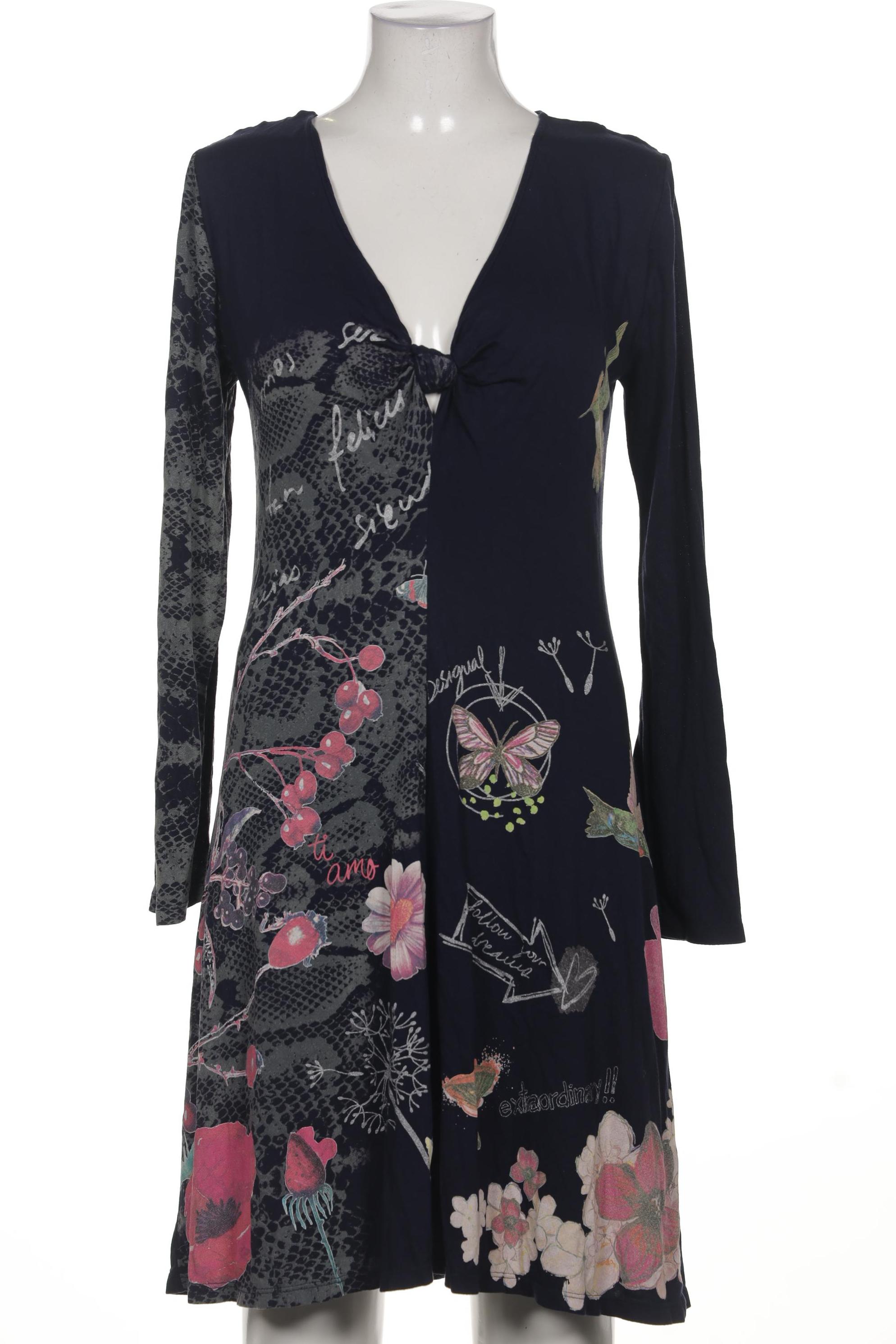 

Desigual Damen Kleid, marineblau, Gr. 42