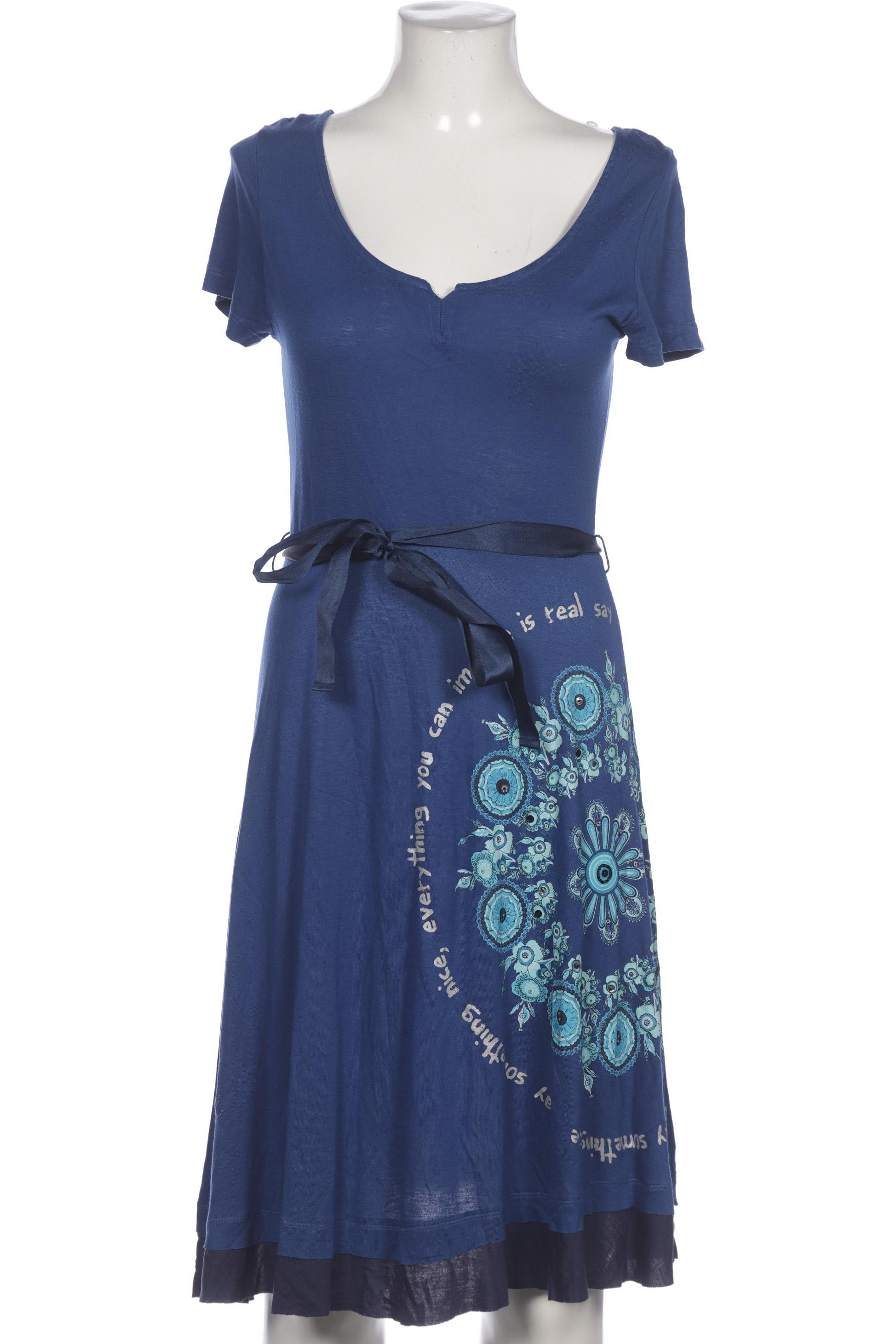 

Desigual Damen Kleid, blau, Gr. 38