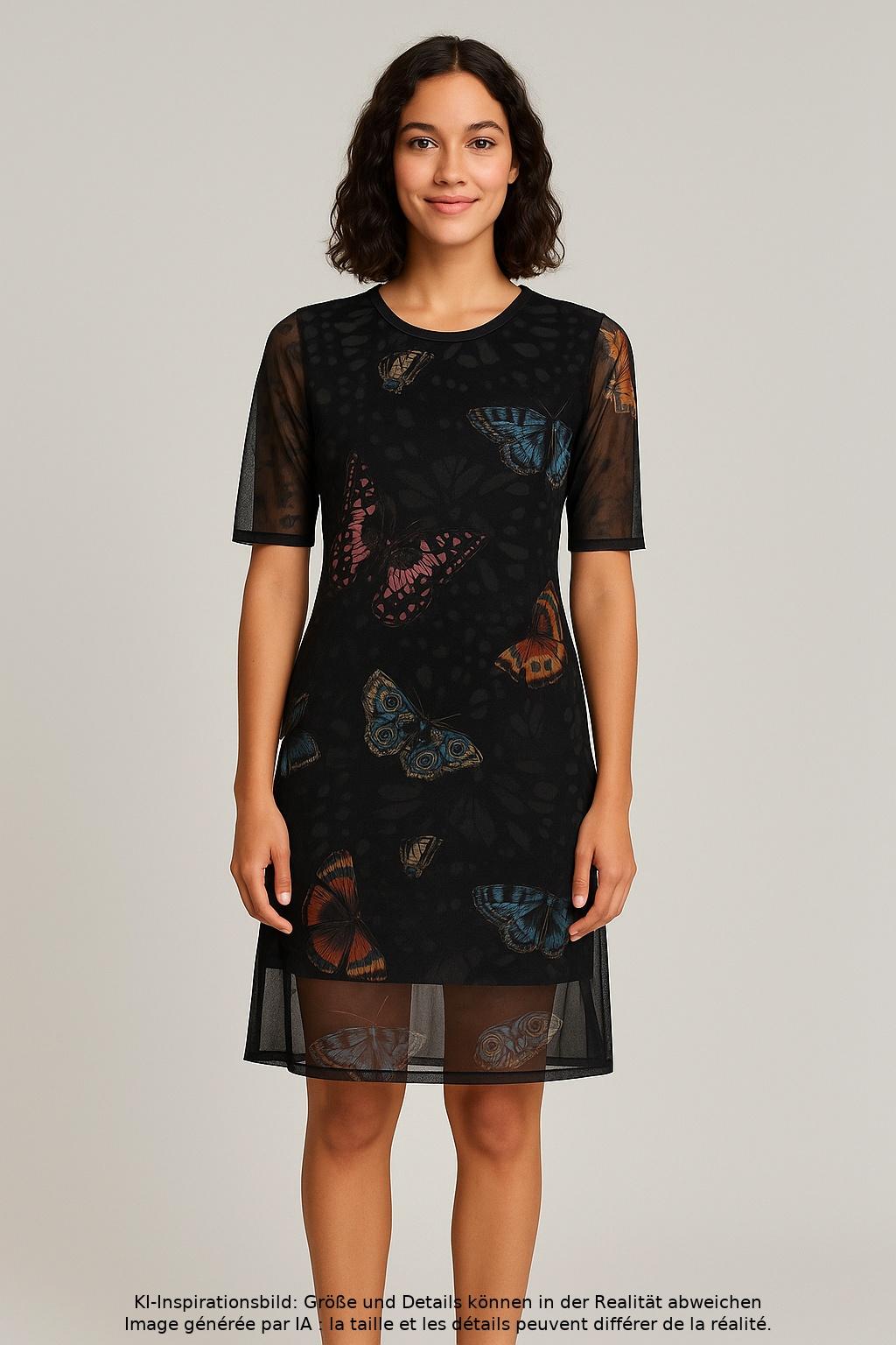 

Desigual Damen Kleid, schwarz, Gr. 34