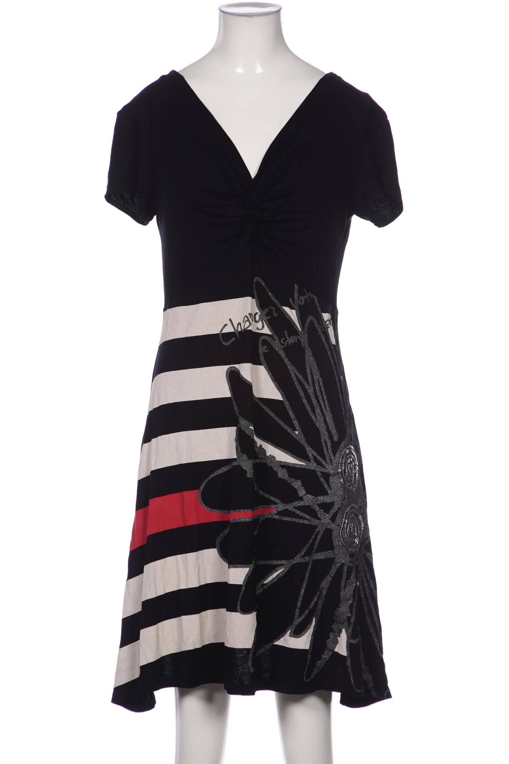 

Desigual Damen Kleid, schwarz, Gr. 38